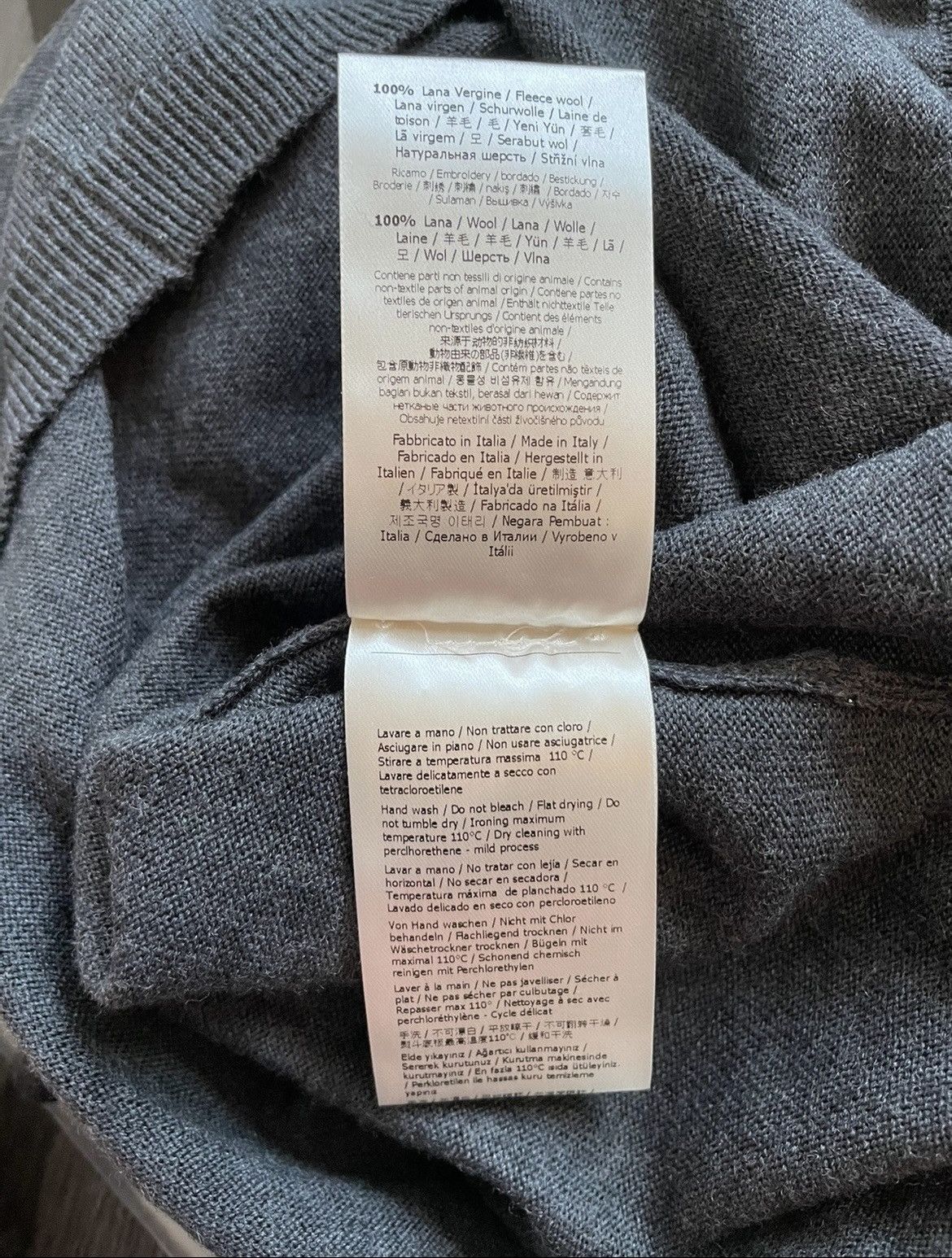 Fendi $1,500Value Limited Edition Iconic Monster Logo Wool Sweater Size US M / EU 48-50 / 2 - 14 Thumbnail
