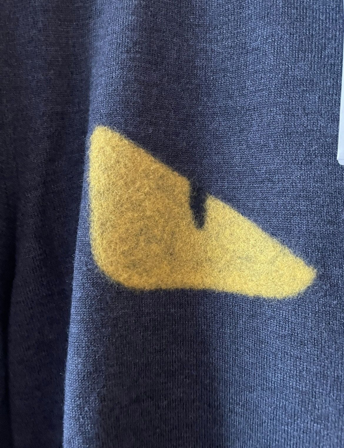Fendi $1,500Value Limited Edition Iconic Monster Logo Wool Sweater Size US M / EU 48-50 / 2 - 22 Thumbnail