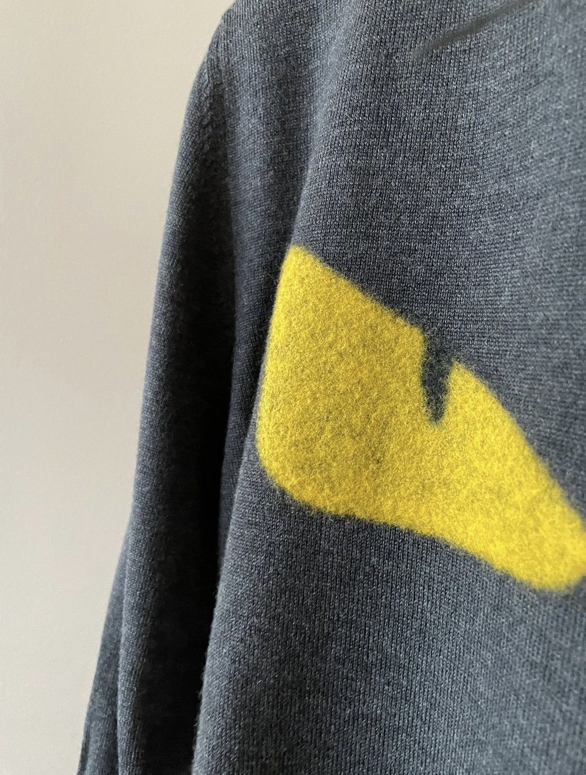 Fendi $1,500Value Limited Edition Iconic Monster Logo Wool Sweater Size US M / EU 48-50 / 2 - 25 Thumbnail