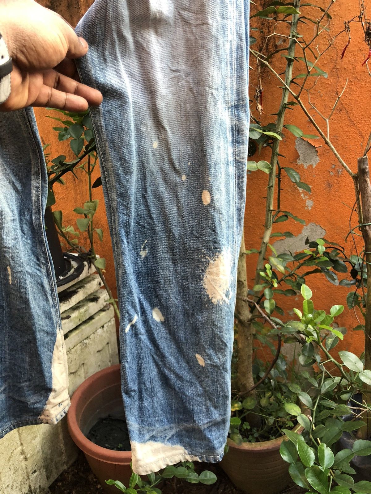 Other Insane Distressed or damage Unknown denim jeans Size US 29 - 4 Thumbnail