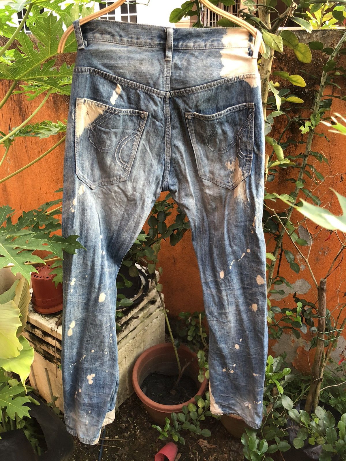 Other Insane Distressed or damage Unknown denim jeans Size US 29 - 2 Thumbnail