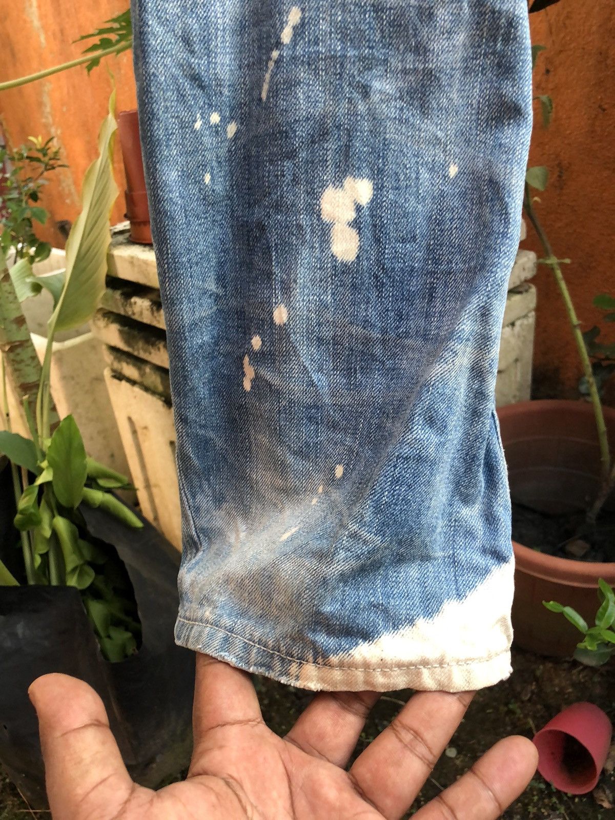 Other Insane Distressed or damage Unknown denim jeans Size US 29 - 8 Thumbnail