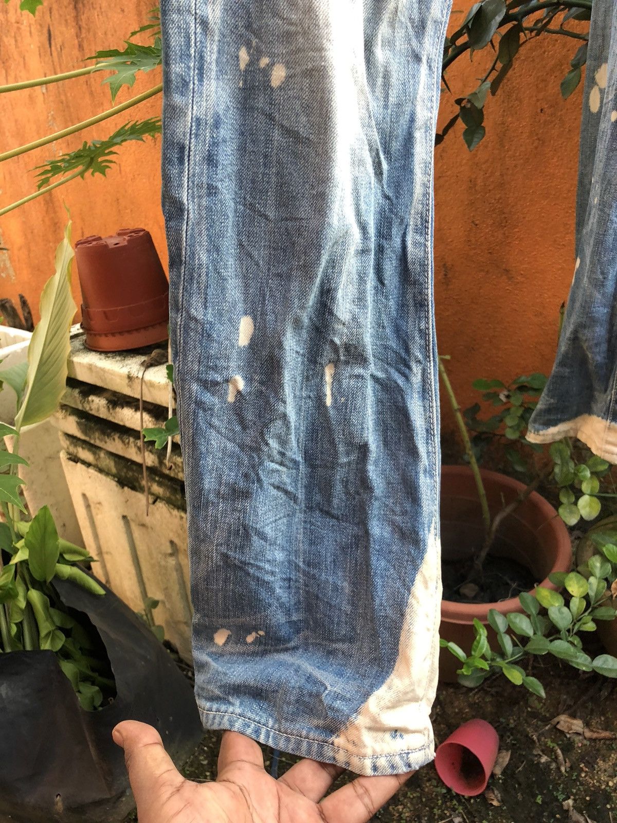 Other Insane Distressed or damage Unknown denim jeans Size US 29 - 7 Thumbnail