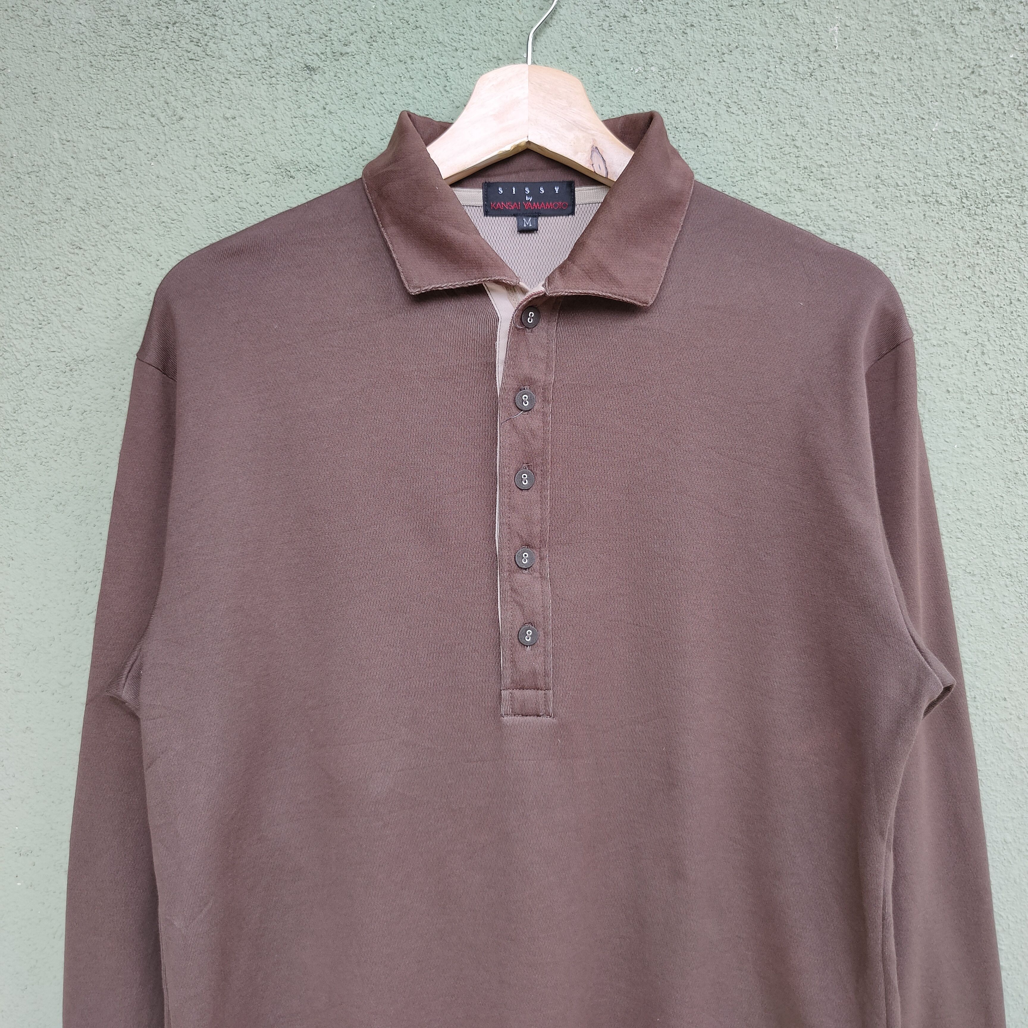 Japanese Brand Vintage‼️ Sissy By Kansai Yamamoto Polos Shirt Size US M / EU 48-50 / 2 - 5 Thumbnail