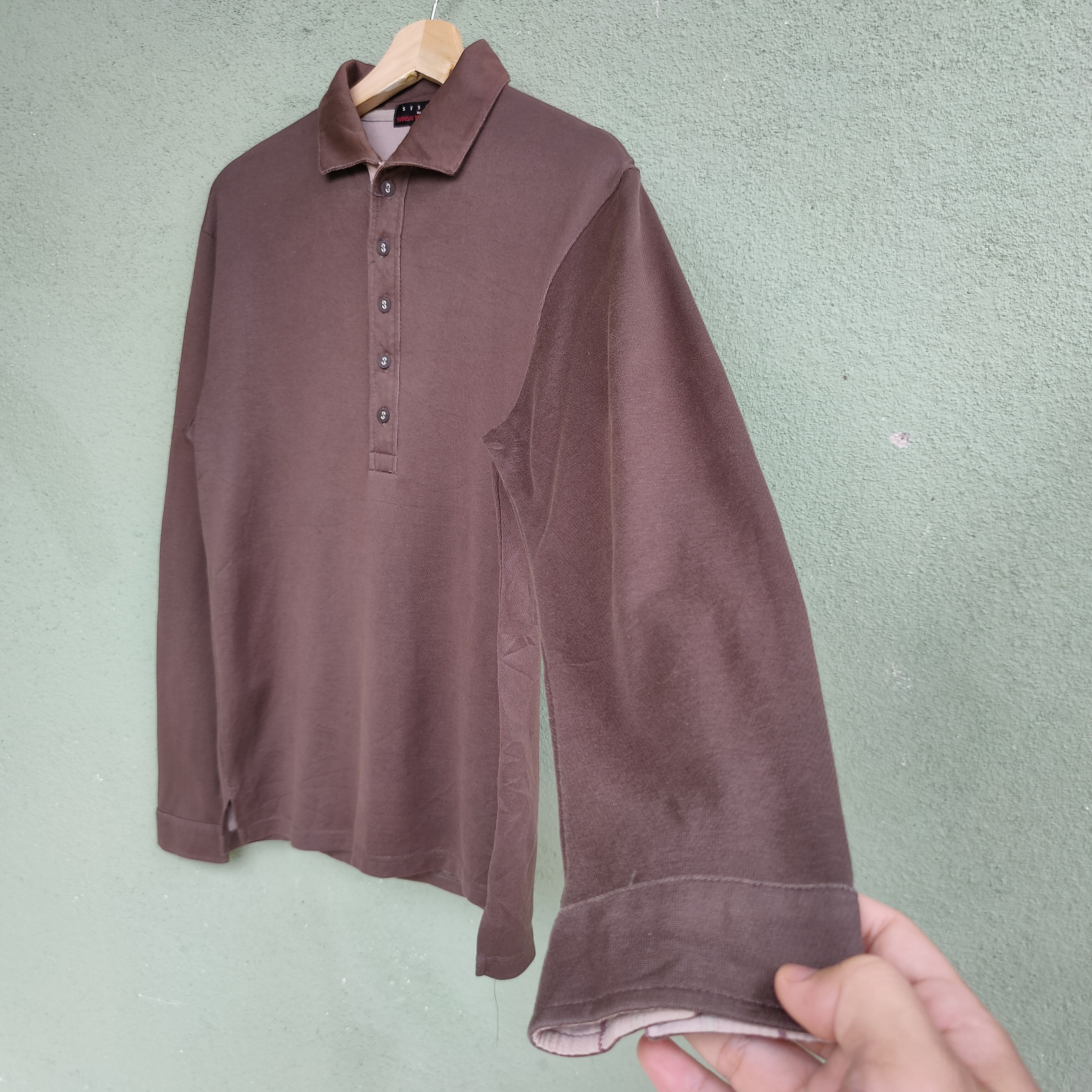 Japanese Brand Vintage‼️ Sissy By Kansai Yamamoto Polos Shirt Size US M / EU 48-50 / 2 - 4 Thumbnail