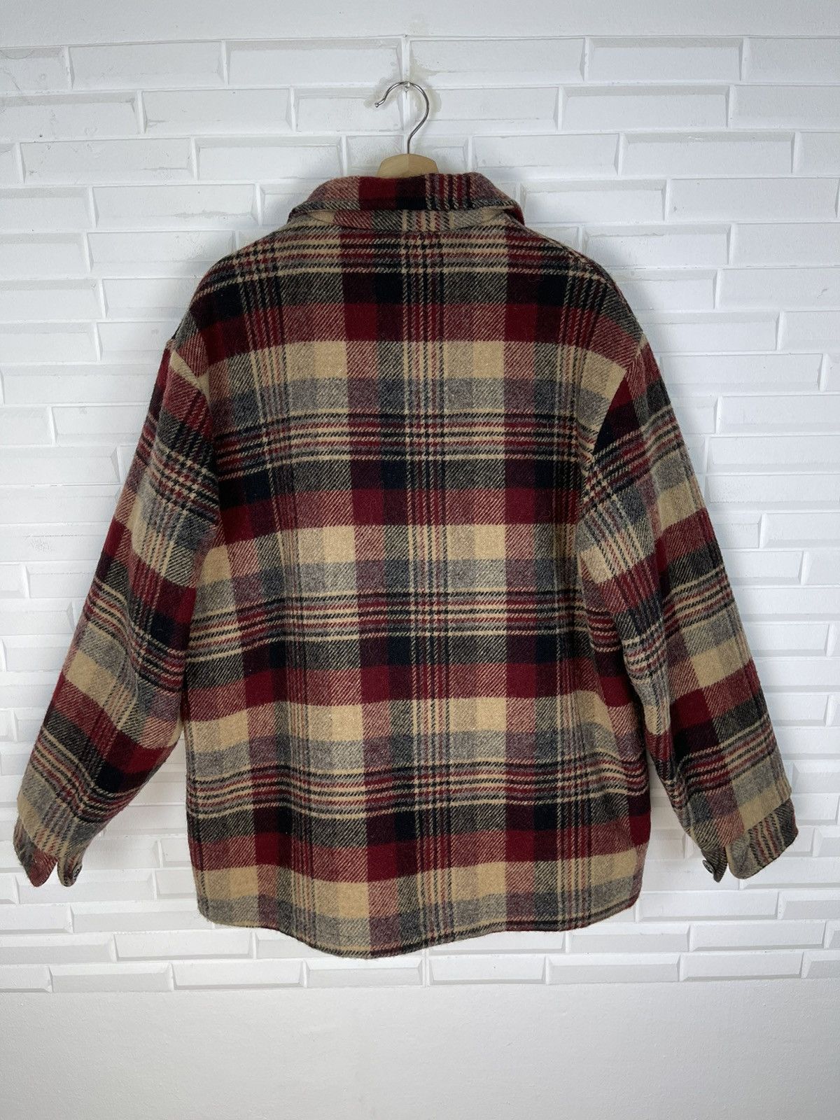 Vintage × Woolrich Woolen Mills Vintage Glen Plaid Woolrich Outdoorwear Made in USA Size US L / EU 52-54 / 3 - 5 Thumbnail