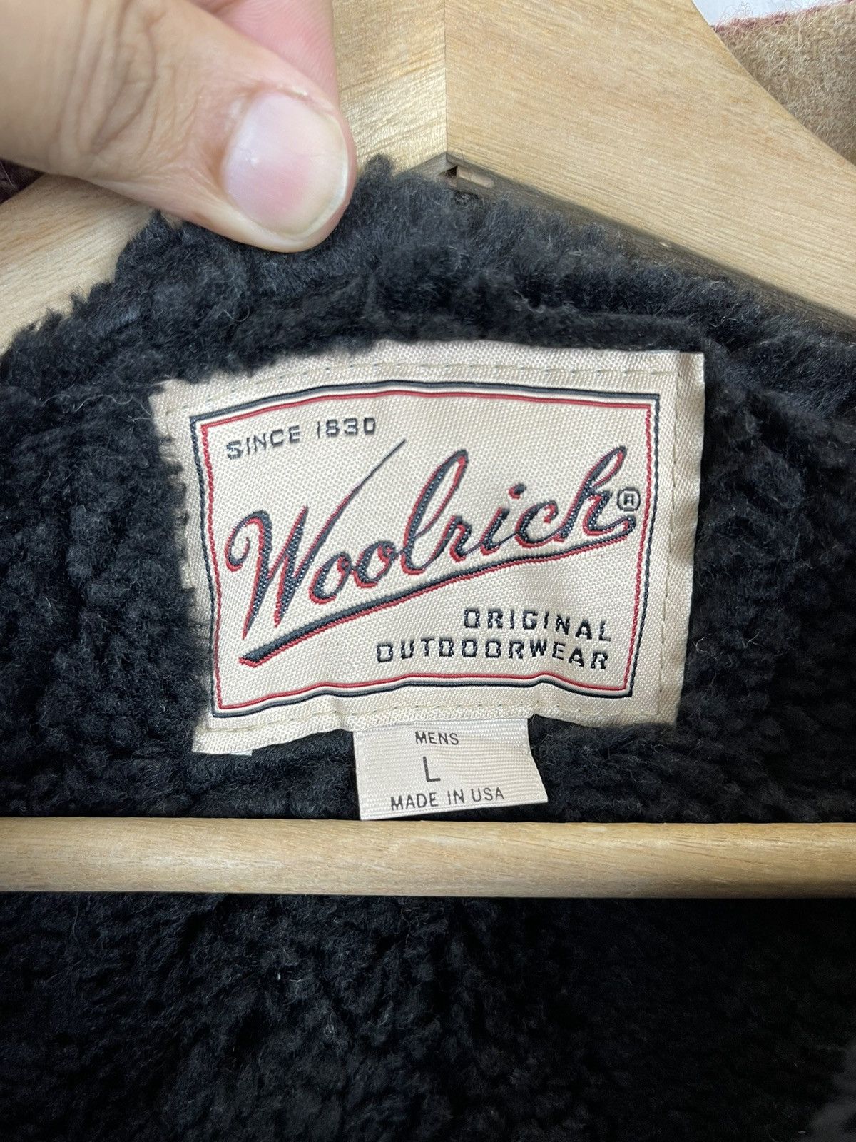 Vintage × Woolrich Woolen Mills Vintage Glen Plaid Woolrich Outdoorwear Made in USA Size US L / EU 52-54 / 3 - 3 Thumbnail
