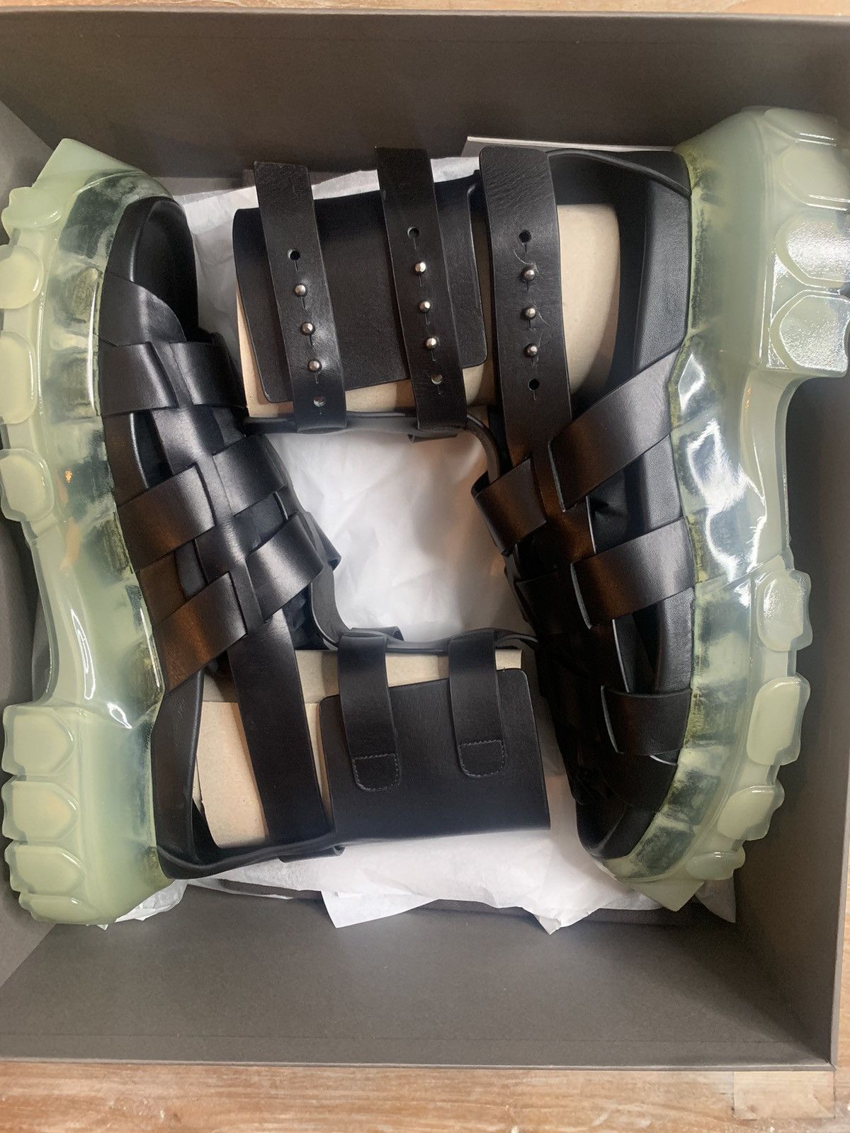 Rick Owens Tractor sandals EU44 Size US 11 / EU 44 - 7 Thumbnail