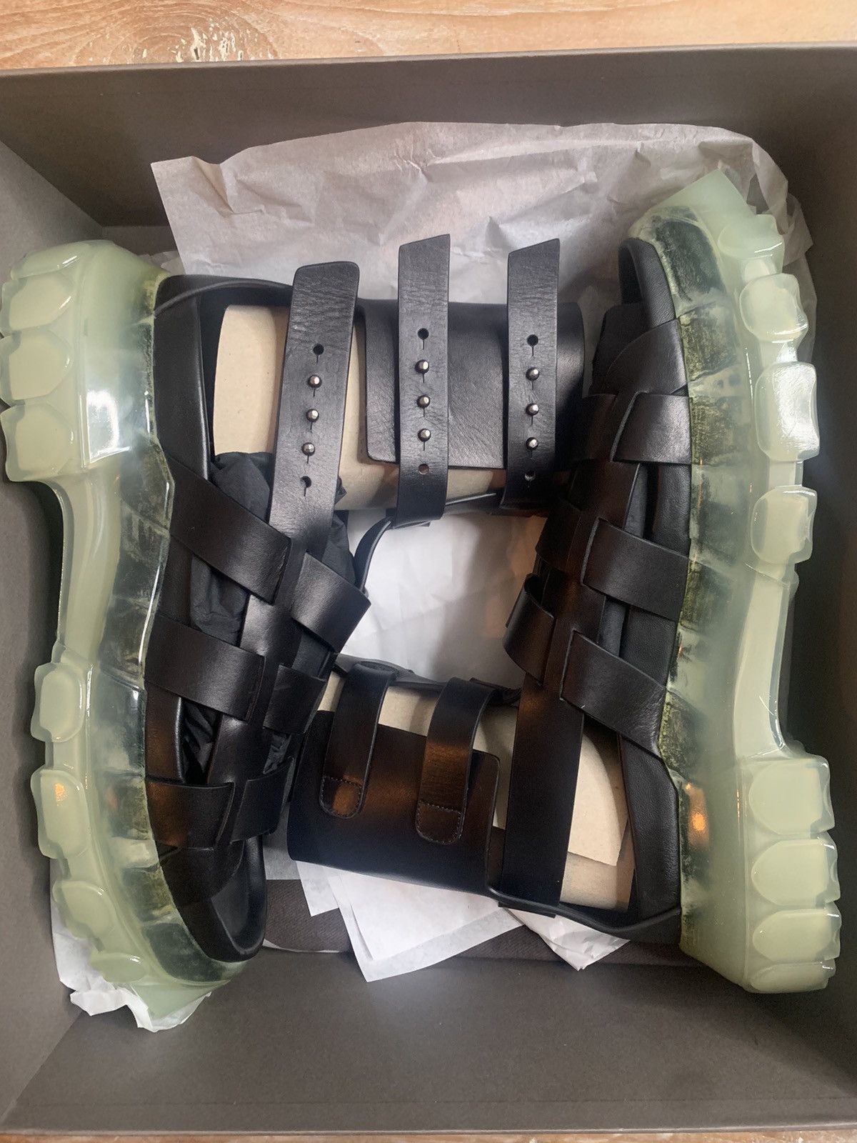 Rick Owens Tractor sandals EU44 Size US 11 / EU 44 - 8 Thumbnail