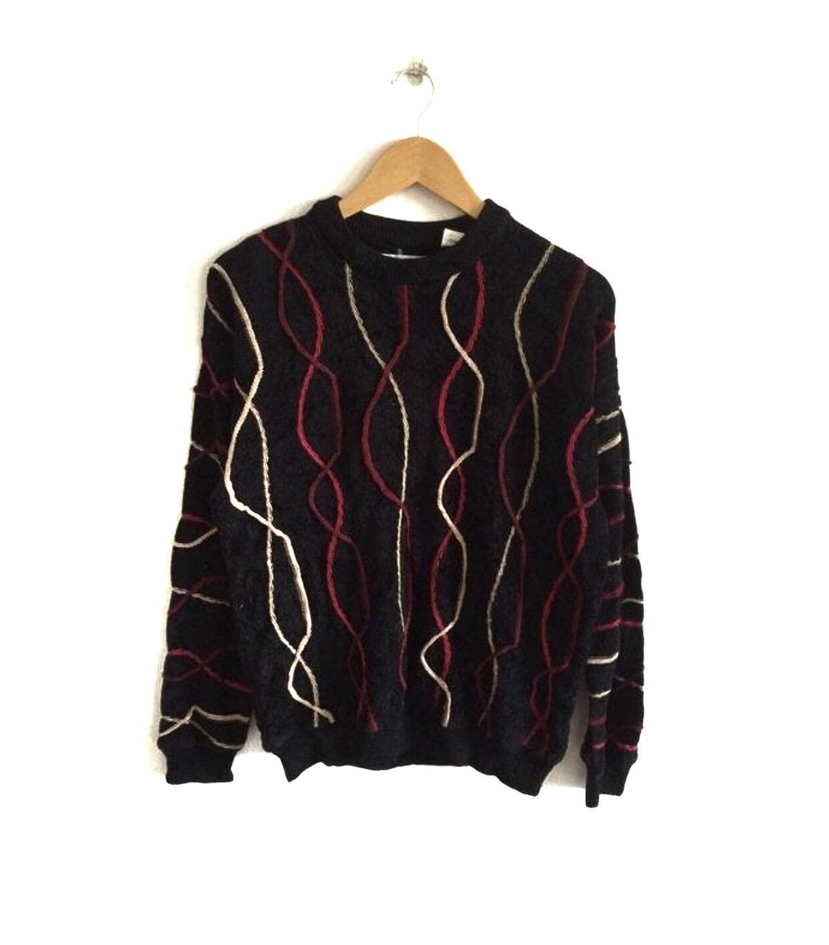 Bachrach × Designer Bachrach Knit Sweater Multicolor Rare Size US S / EU 44-46 / 1 - 1 Thumbnail