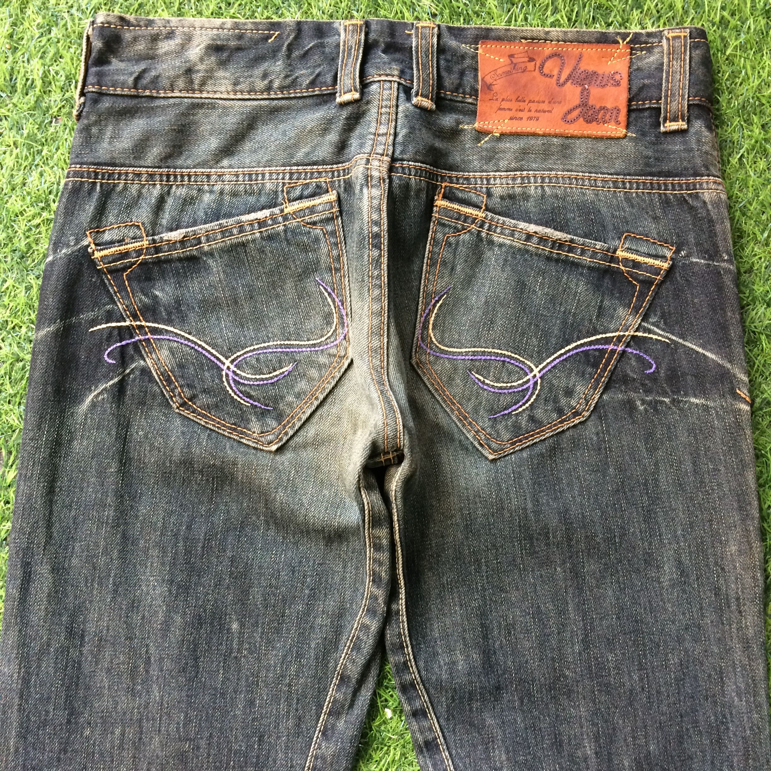 Japanese Brand Flare Jeans Edwin Japan Boot Cut #D-447 Size 27" / US 4 / IT 40 - 4 Thumbnail