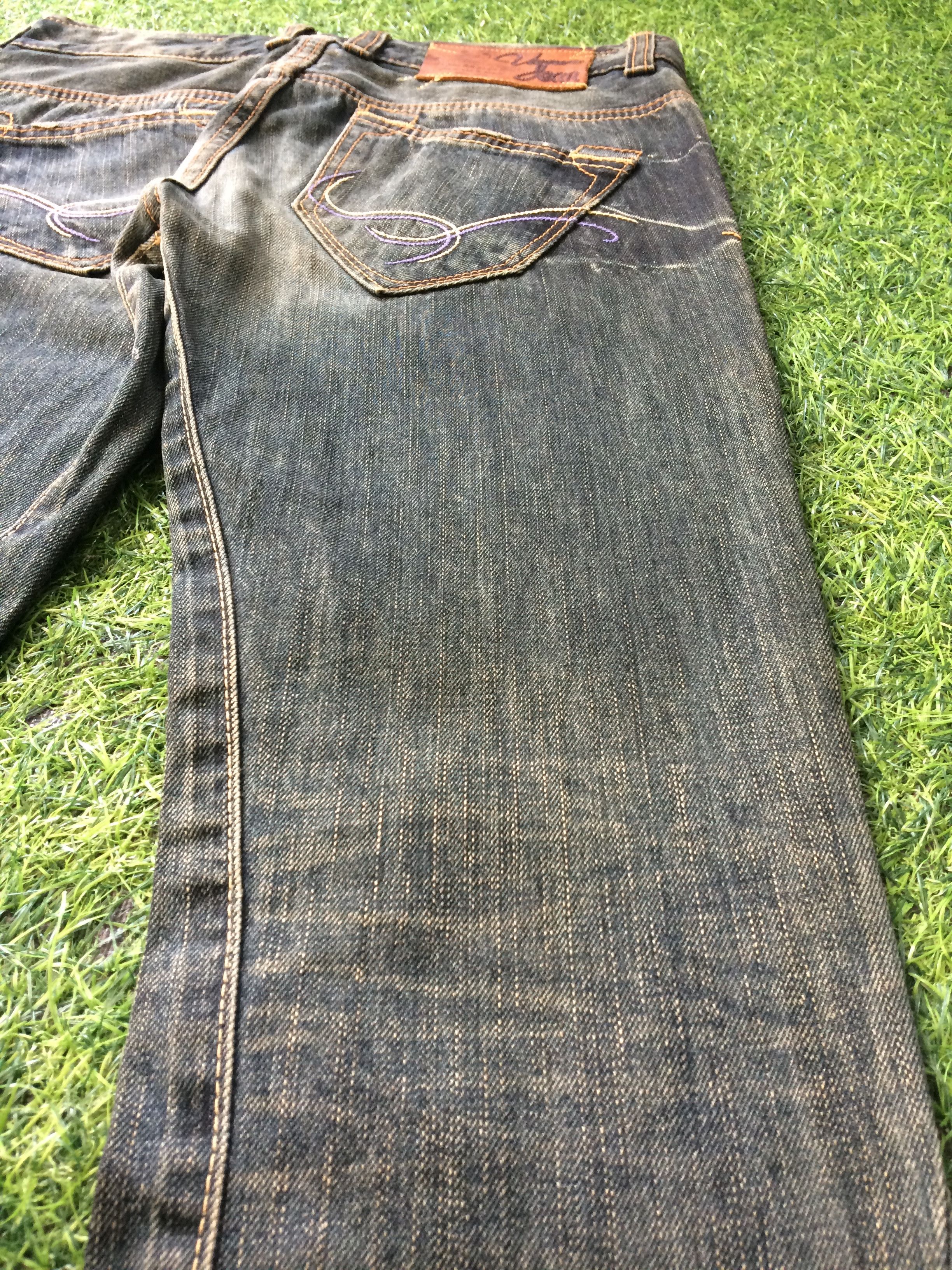 Japanese Brand Flare Jeans Edwin Japan Boot Cut #D-447 Size 27" / US 4 / IT 40 - 7 Thumbnail