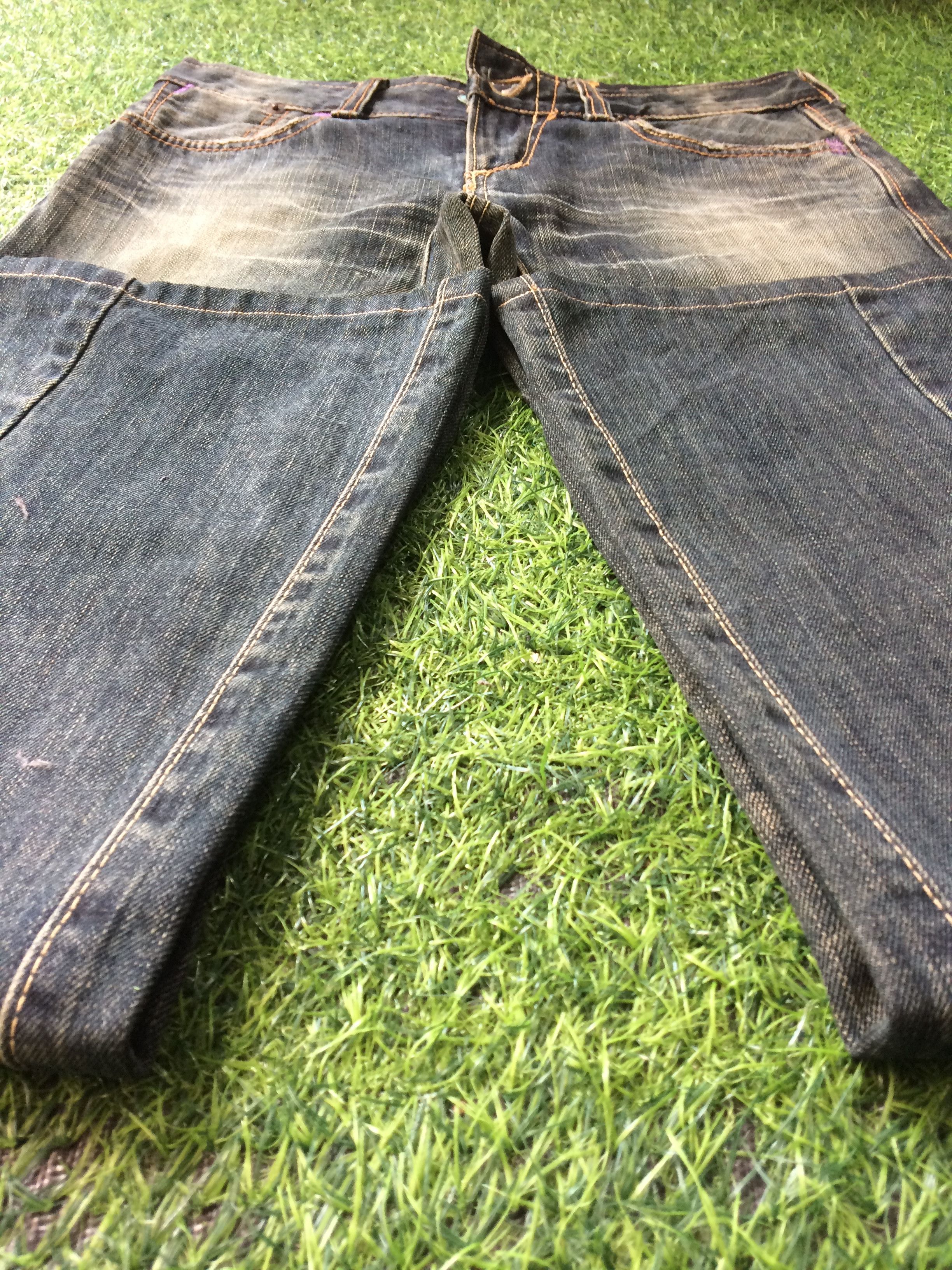 Japanese Brand Flare Jeans Edwin Japan Boot Cut #D-447 Size 27" / US 4 / IT 40 - 5 Thumbnail