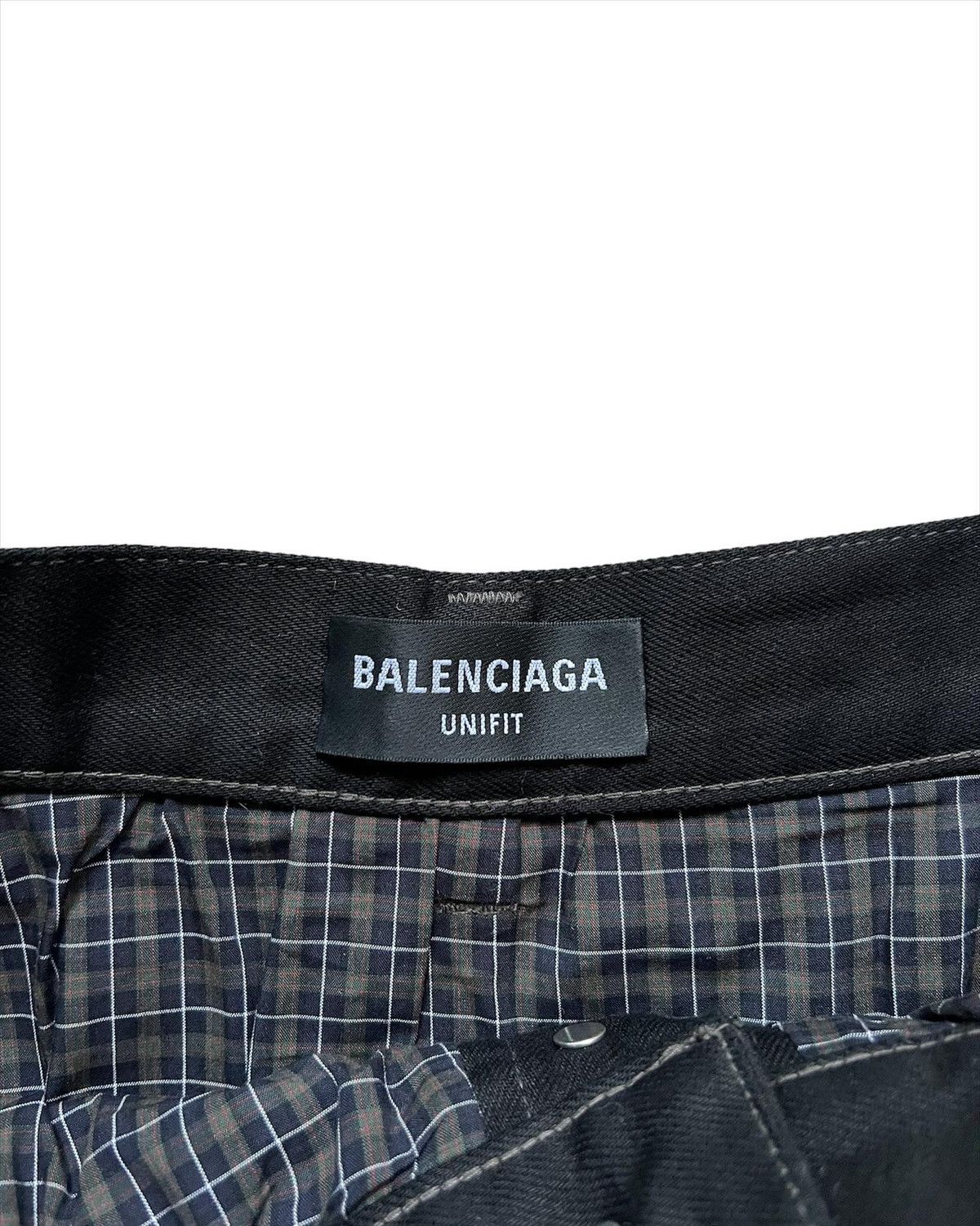 Balenciaga 2021 Afterworld Runway Destroyed Boxer Denim Size US 32 / EU 48 - 4 Thumbnail