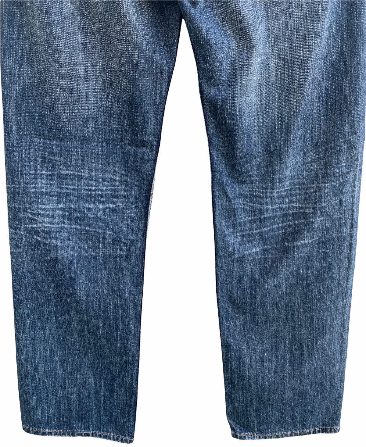 Japanese Brand Vintage Japanese Traditional Embroidery Fish Koi Denim Size US 34 / EU 50 - 5 Thumbnail