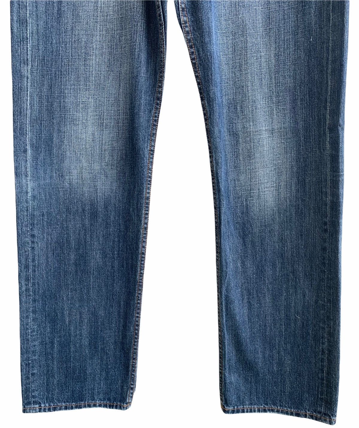 Japanese Brand Vintage Japanese Traditional Embroidery Fish Koi Denim Size US 34 / EU 50 - 3 Thumbnail