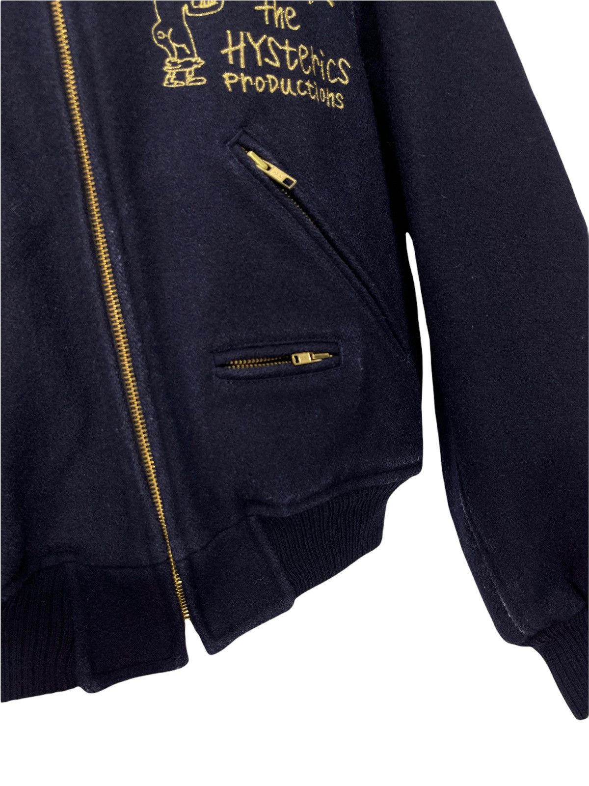 Hysteric Glamour Rare Vtg 90s Hysterics Slick Wool Varsity Cropp Jacket 3🟩6 Size US M / EU 48-50 / 2 - 4 Thumbnail