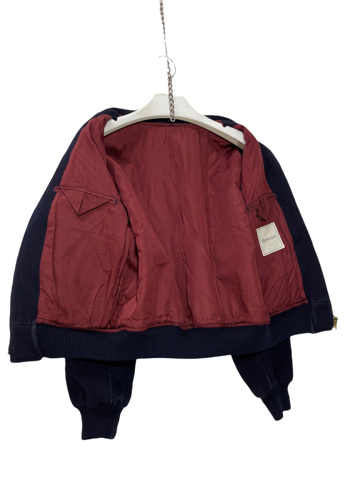 Hysteric Glamour Rare Vtg 90s Hysterics Slick Wool Varsity Cropp Jacket 3🟩6 Size US M / EU 48-50 / 2 - 5 Thumbnail