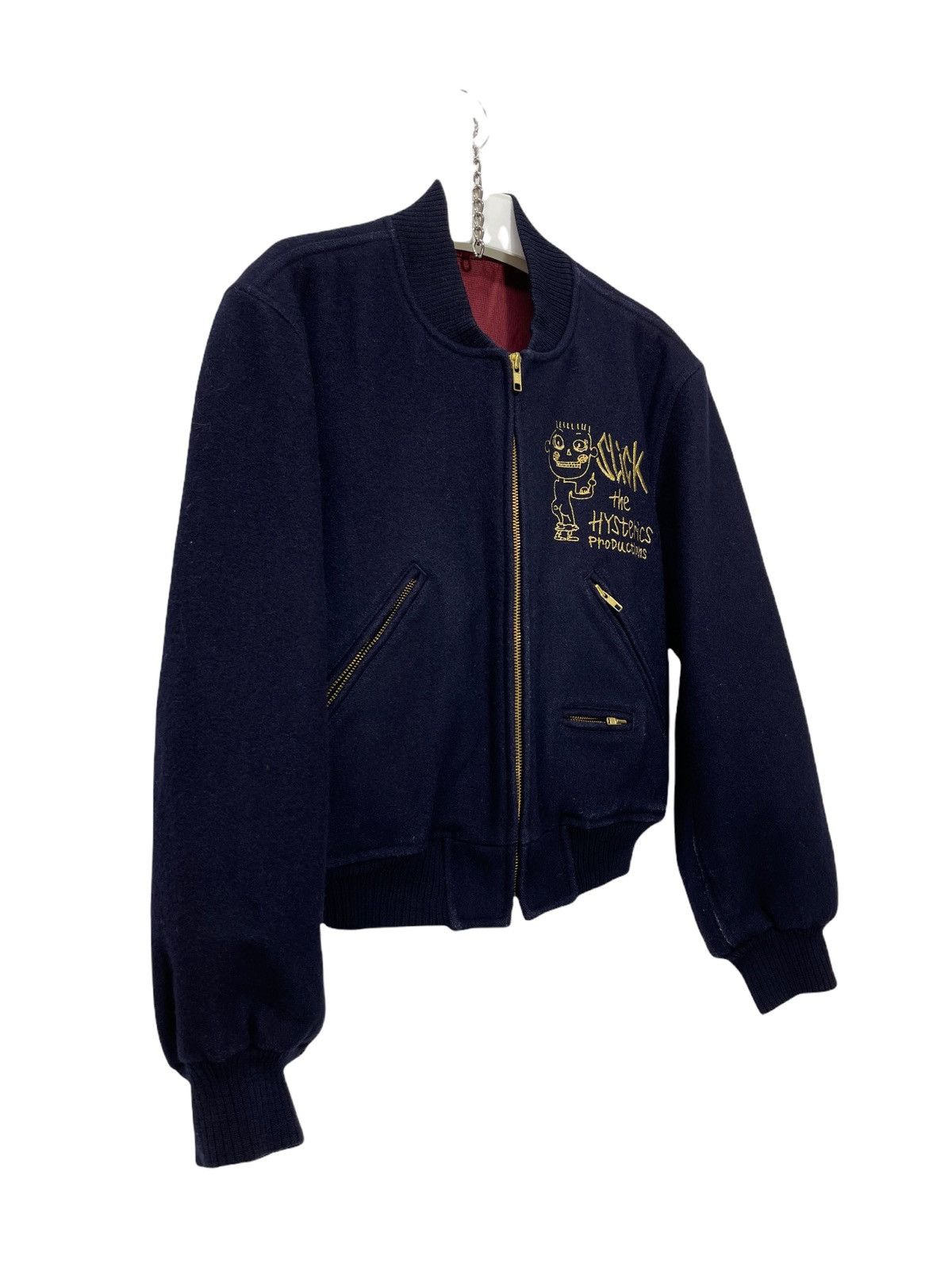 Hysteric Glamour Rare Vtg 90s Hysterics Slick Wool Varsity Cropp Jacket 3🟩6 Size US M / EU 48-50 / 2 - 2 Thumbnail