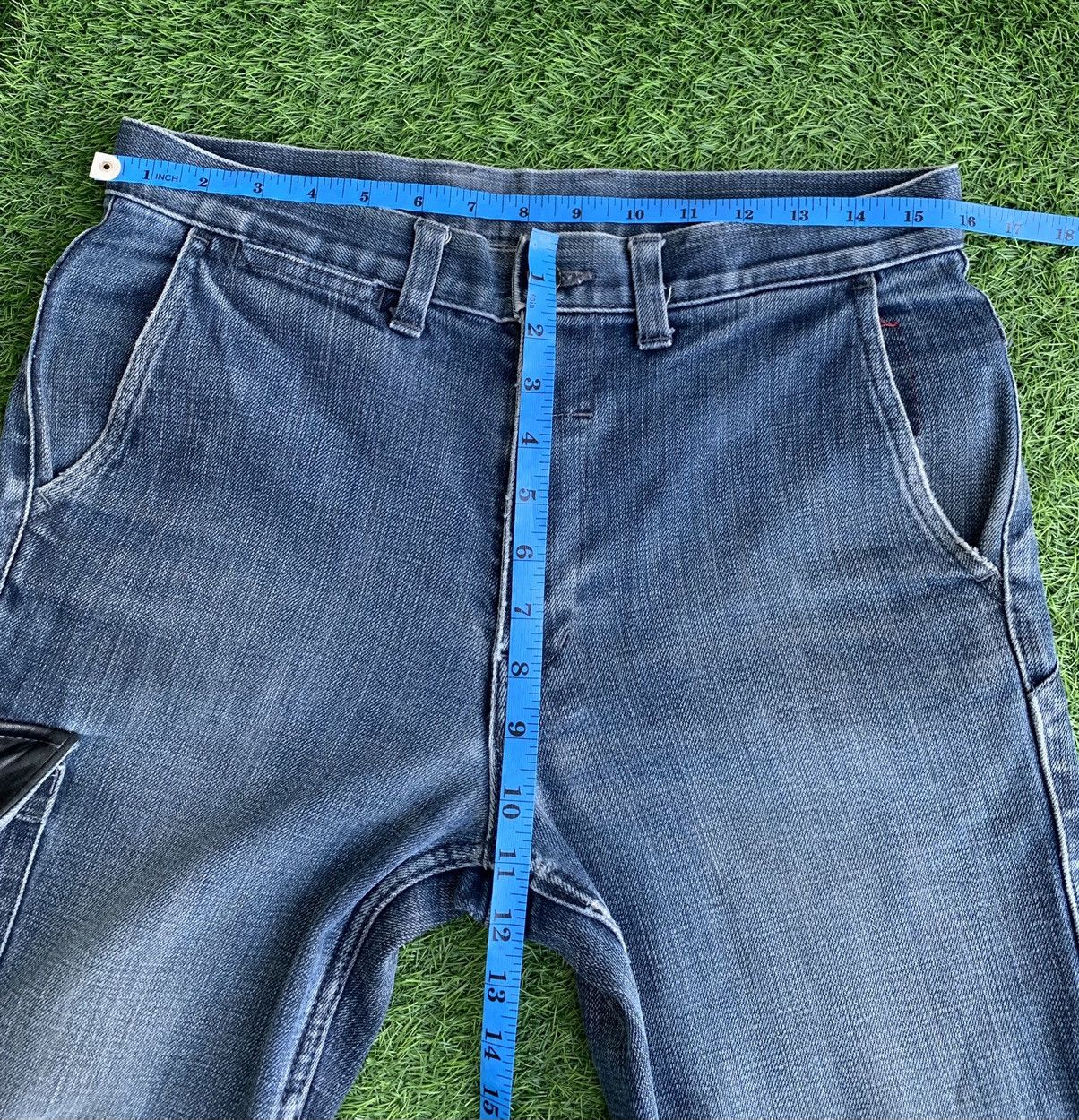 Japanese Brand Vintage Gowest Yellow Division Art of Blue Denim Size US 32 / EU 48 - 16 Thumbnail