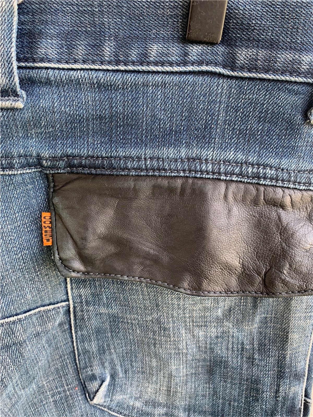 Japanese Brand Vintage Gowest Yellow Division Art of Blue Denim Size US 32 / EU 48 - 12 Thumbnail