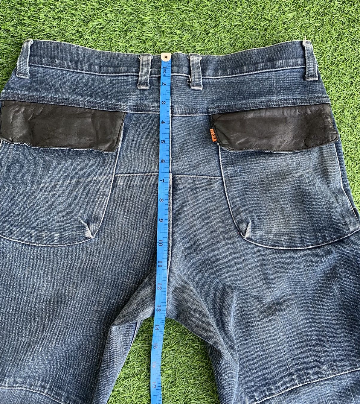 Japanese Brand Vintage Gowest Yellow Division Art of Blue Denim Size US 32 / EU 48 - 17 Thumbnail