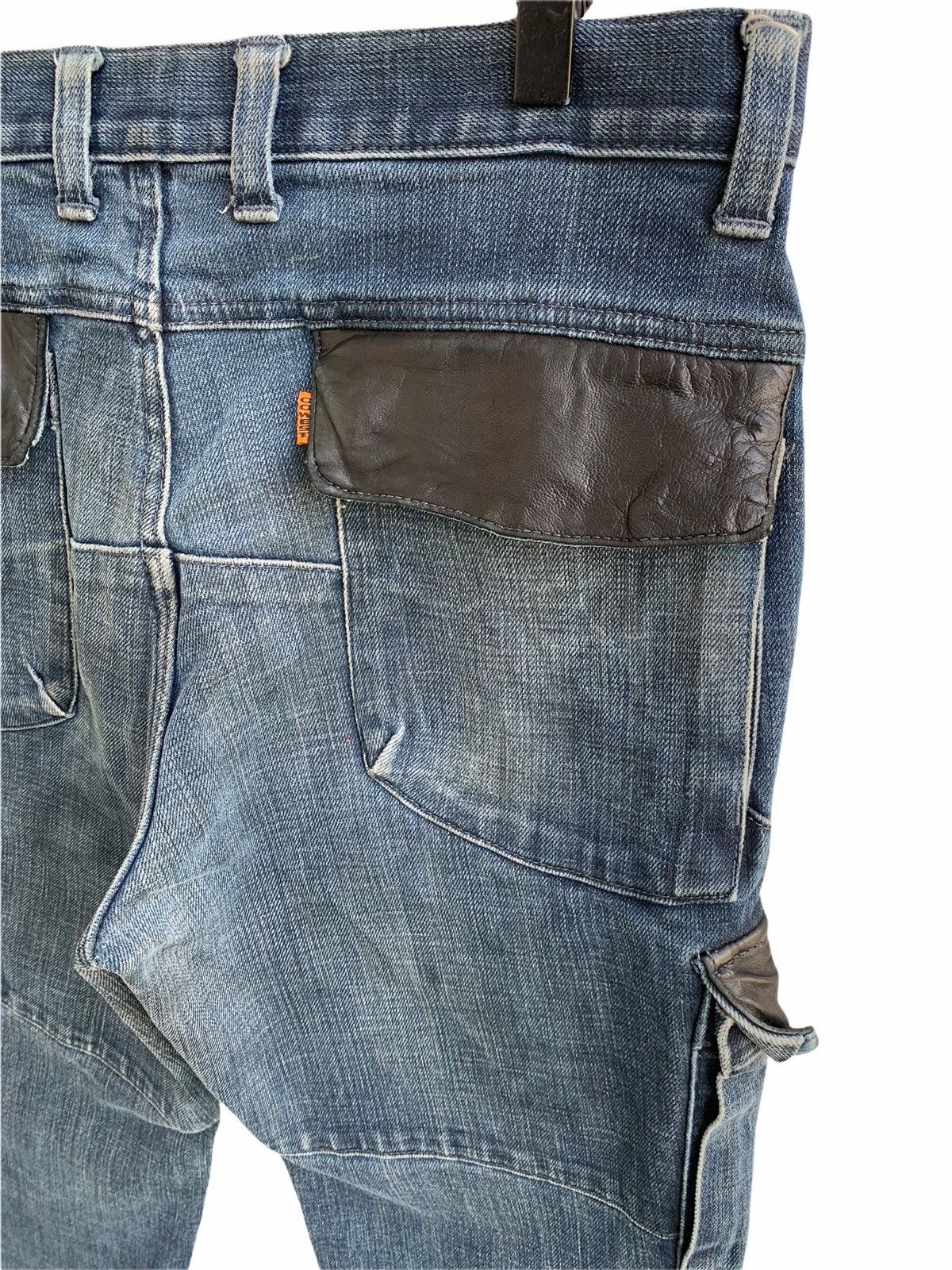 Japanese Brand Vintage Gowest Yellow Division Art of Blue Denim Size US 32 / EU 48 - 10 Thumbnail