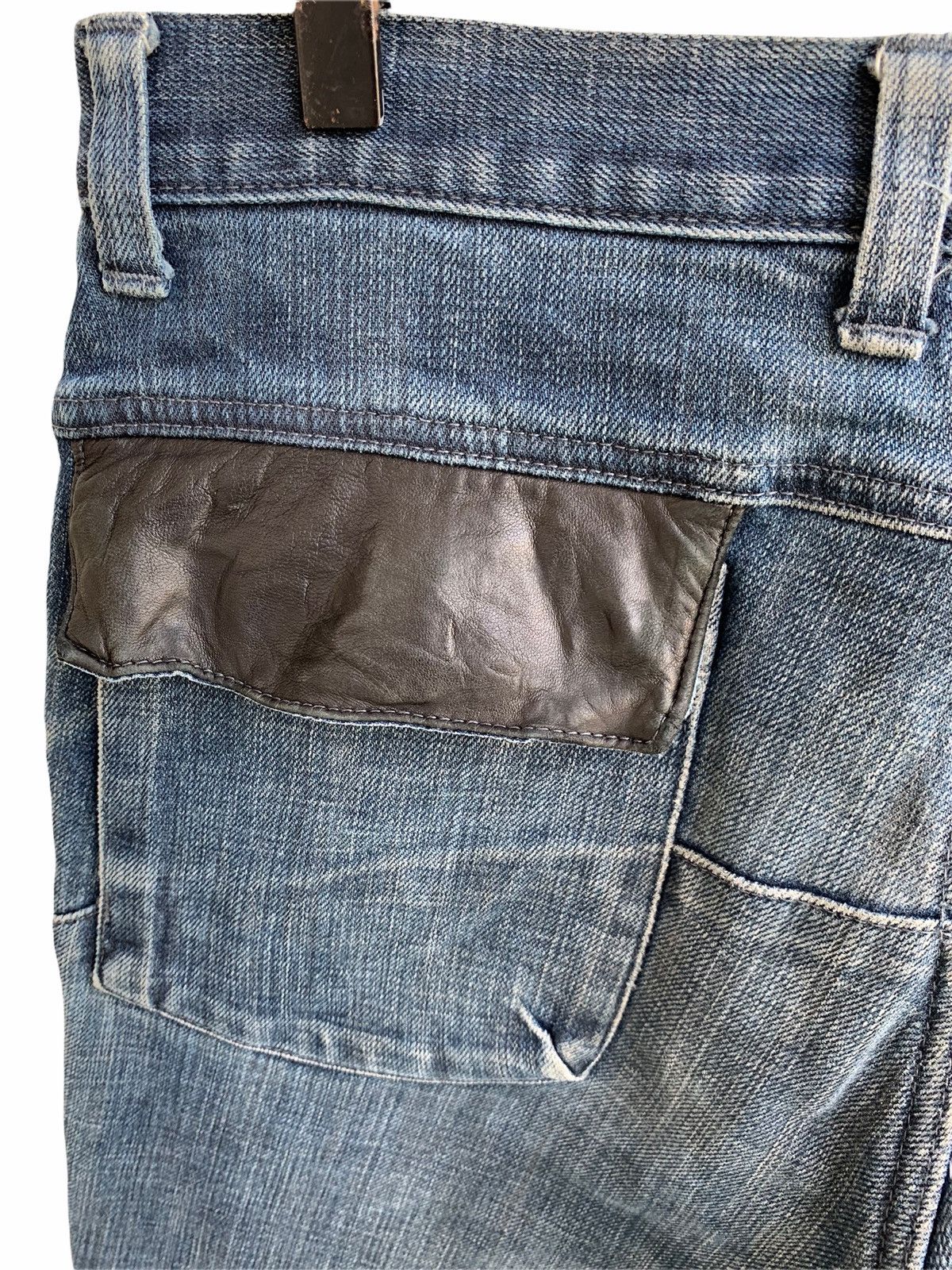 Japanese Brand Vintage Gowest Yellow Division Art of Blue Denim Size US 32 / EU 48 - 11 Thumbnail