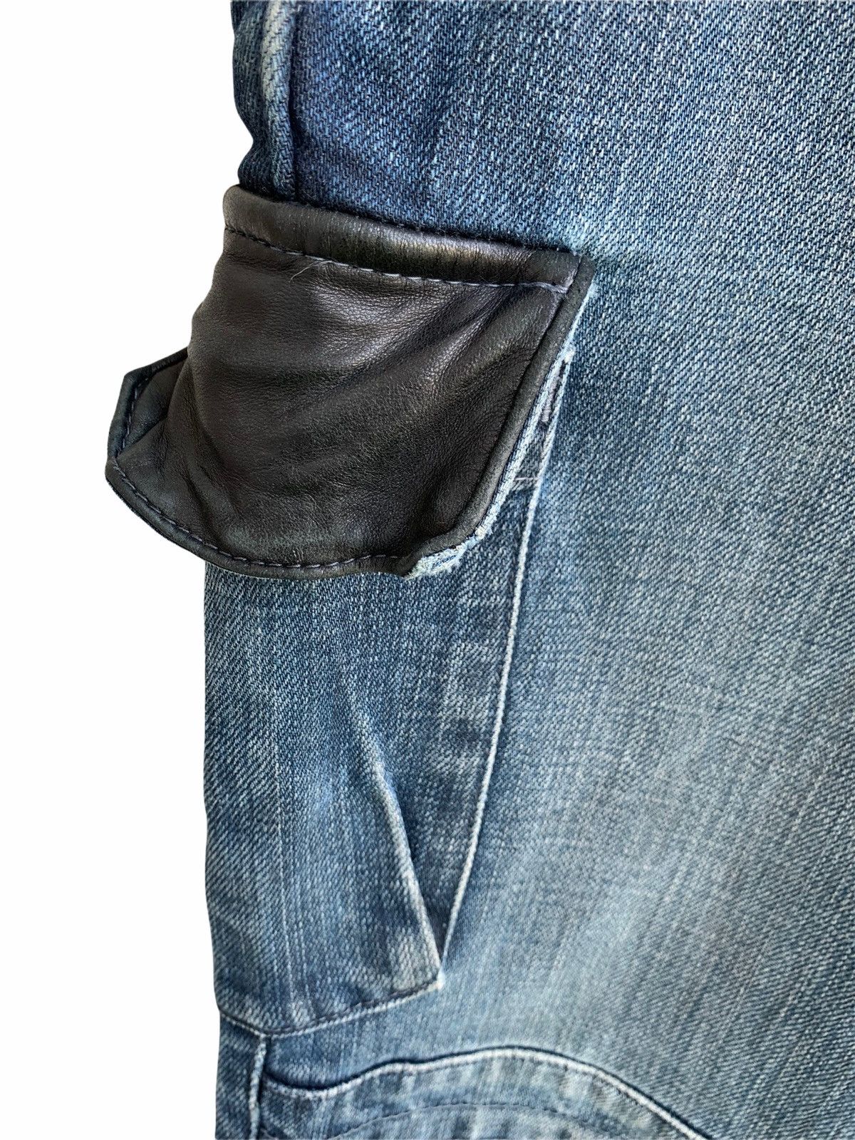 Japanese Brand Vintage Gowest Yellow Division Art of Blue Denim Size US 32 / EU 48 - 8 Thumbnail
