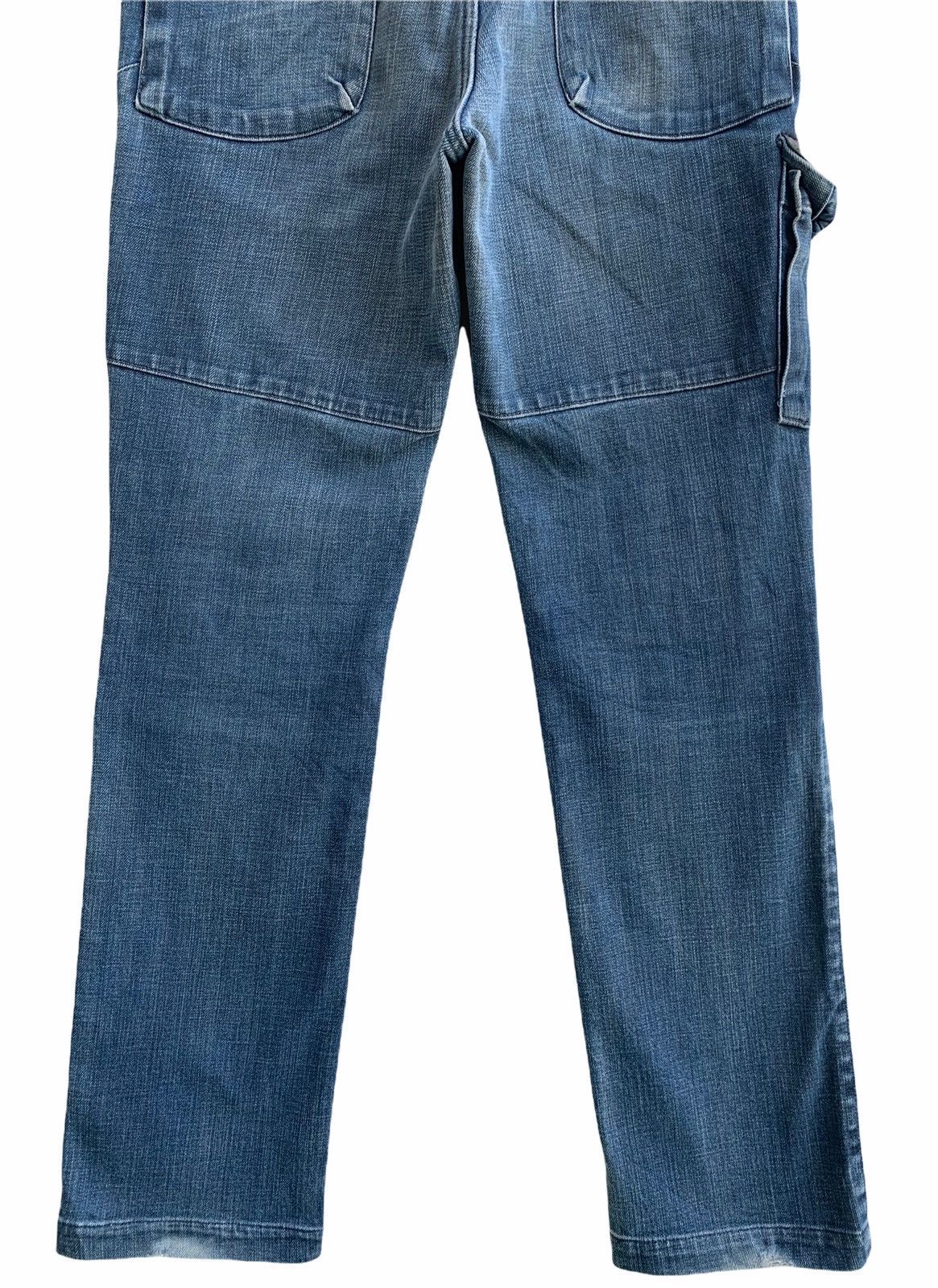 Japanese Brand Vintage Gowest Yellow Division Art of Blue Denim Size US 32 / EU 48 - 4 Thumbnail