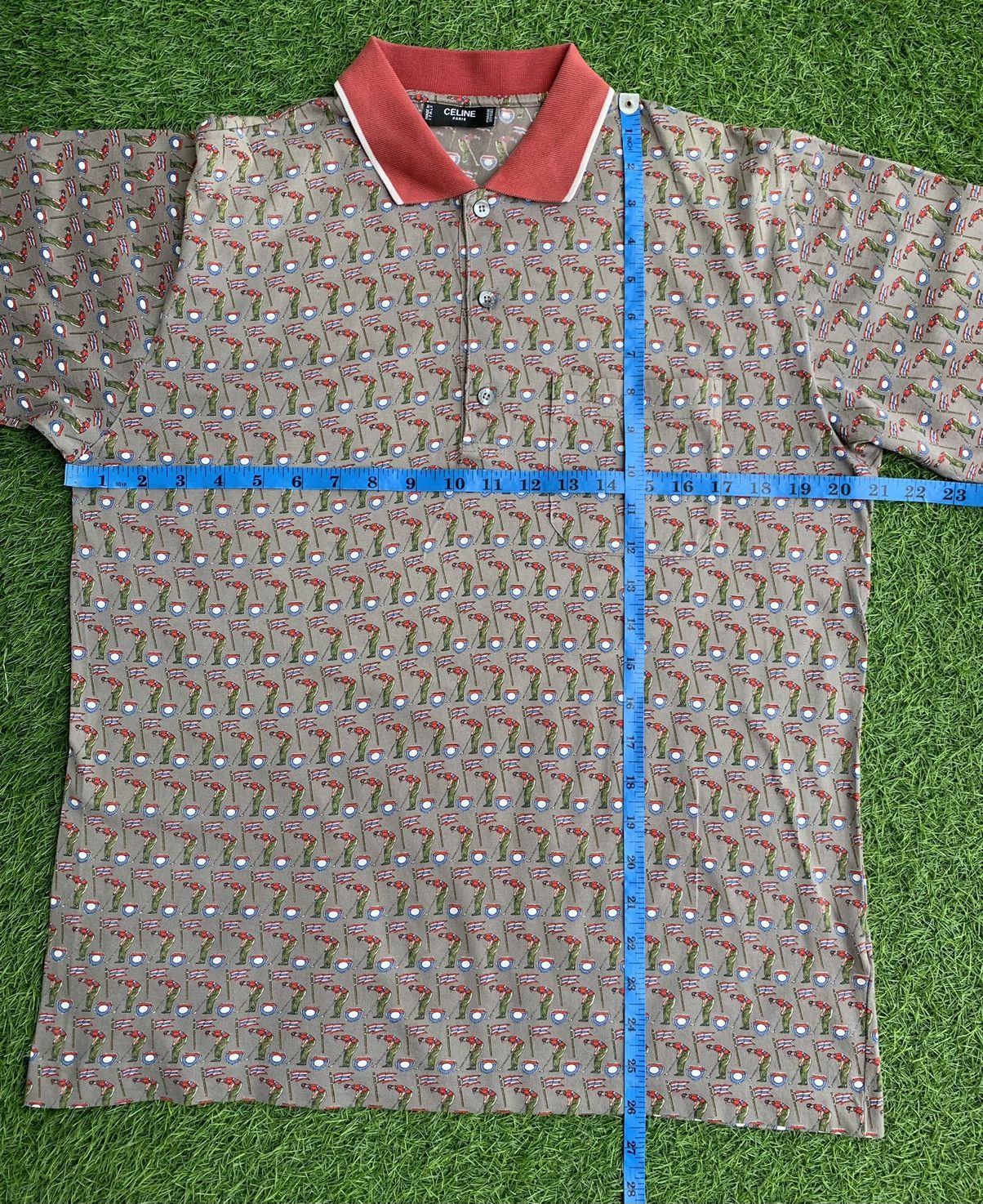 Celine Vintage celine Polo T-Shirts Golf Size US M / EU 48-50 / 2 - 17 Thumbnail