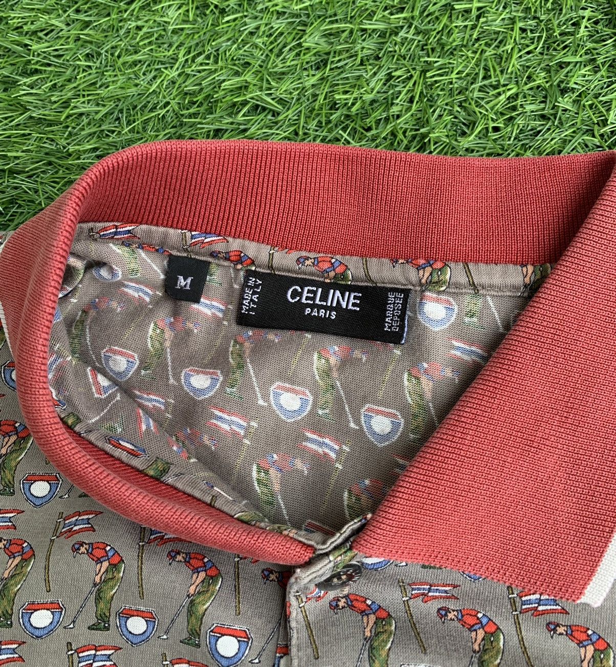 Celine Vintage celine Polo T-Shirts Golf Size US M / EU 48-50 / 2 - 13 Thumbnail