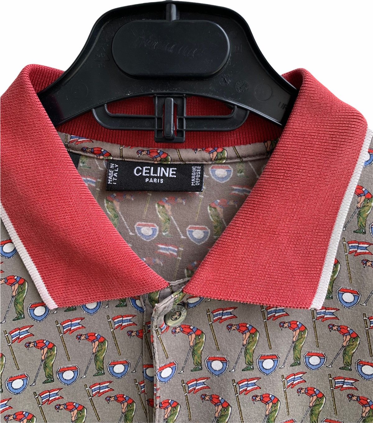 Celine Vintage celine Polo T-Shirts Golf Size US M / EU 48-50 / 2 - 5 Thumbnail