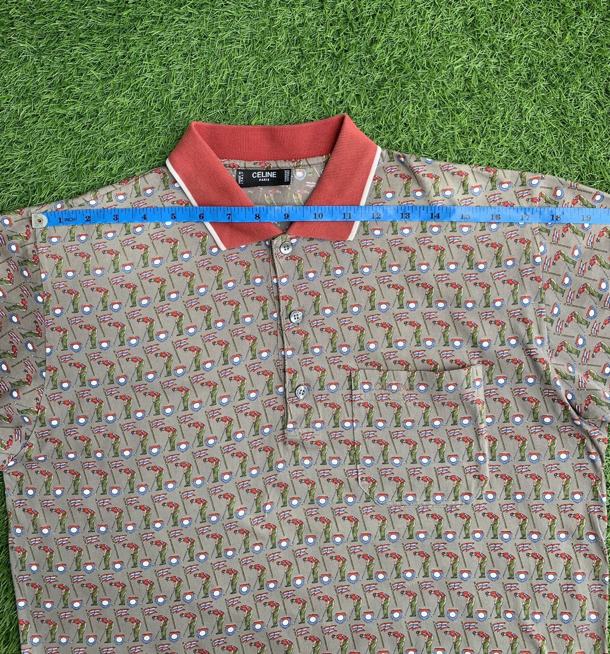 Celine Vintage celine Polo T-Shirts Golf Size US M / EU 48-50 / 2 - 16 Thumbnail