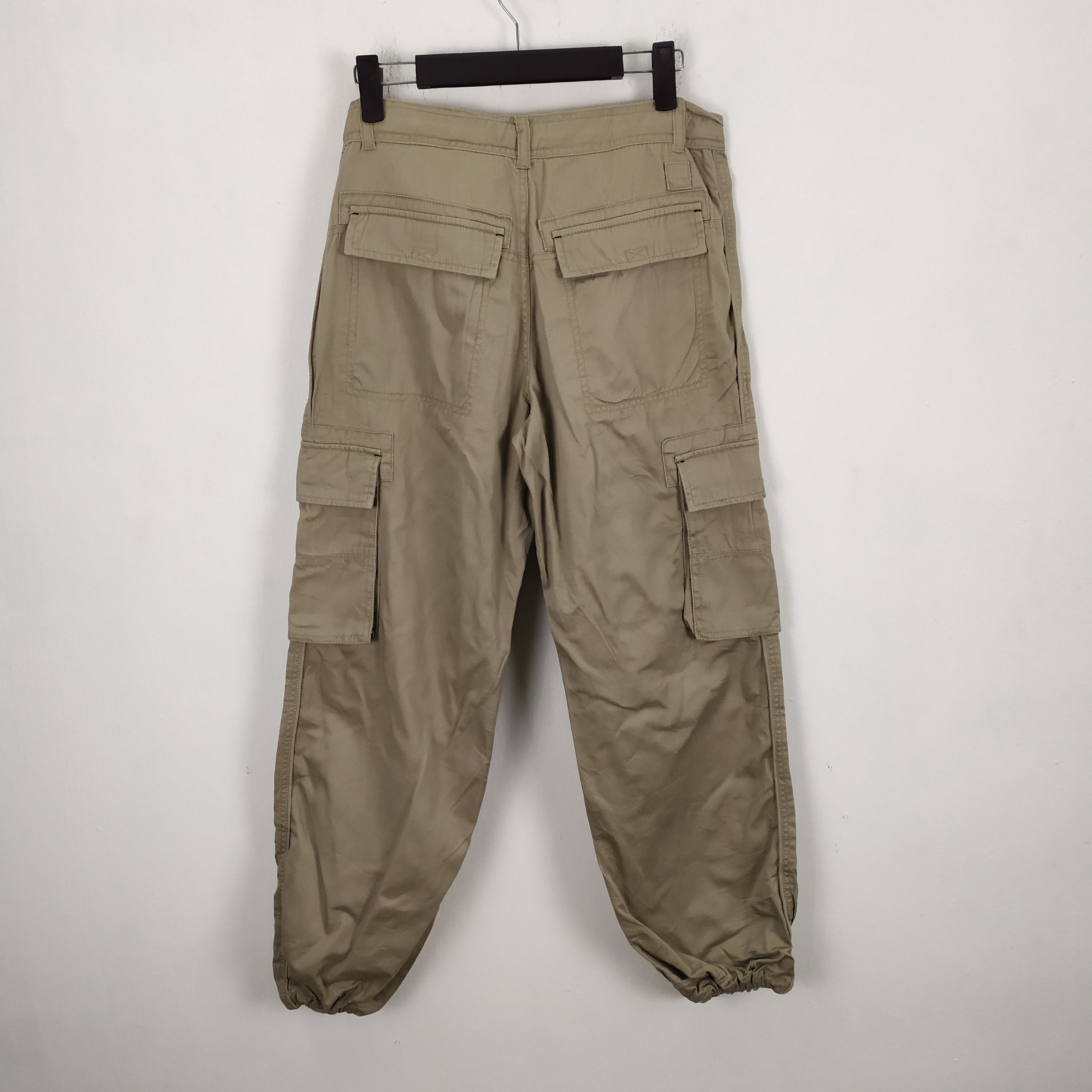 Japanese Brand STAN LOPER BAGGY CARGO PANTS Size US 29 - 4 Thumbnail