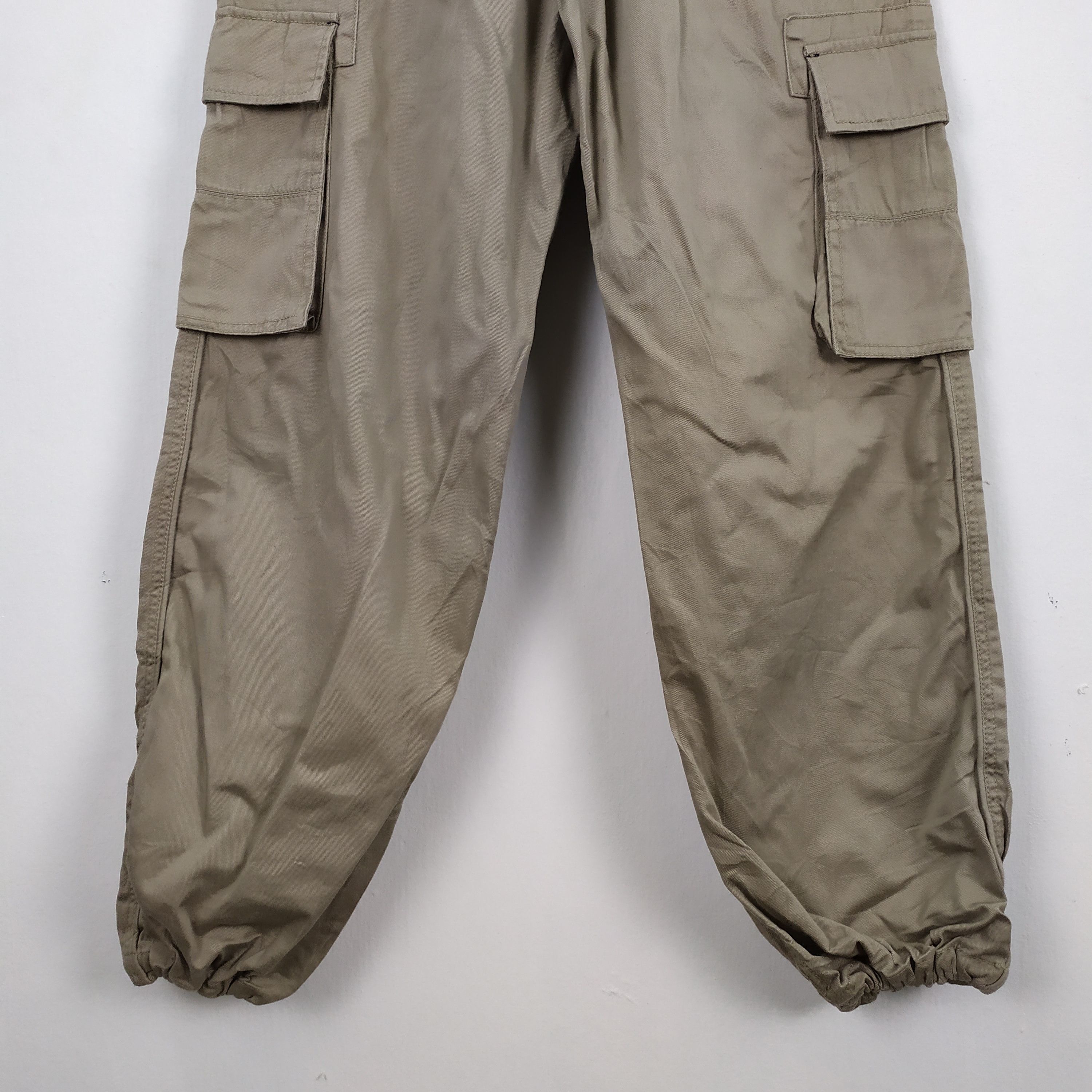 Japanese Brand STAN LOPER BAGGY CARGO PANTS Size US 29 - 2 Thumbnail