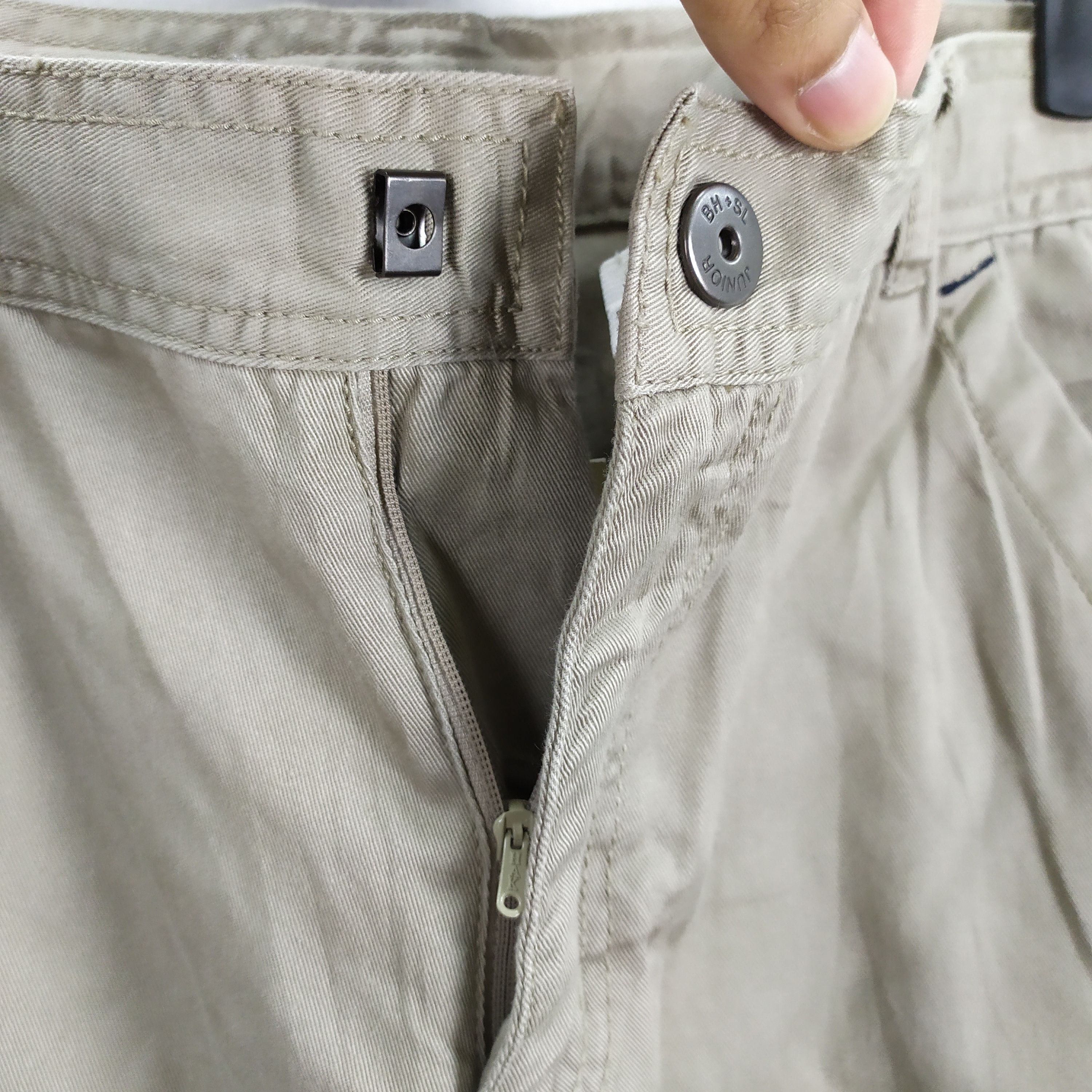 Japanese Brand STAN LOPER BAGGY CARGO PANTS Size US 29 - 6 Thumbnail
