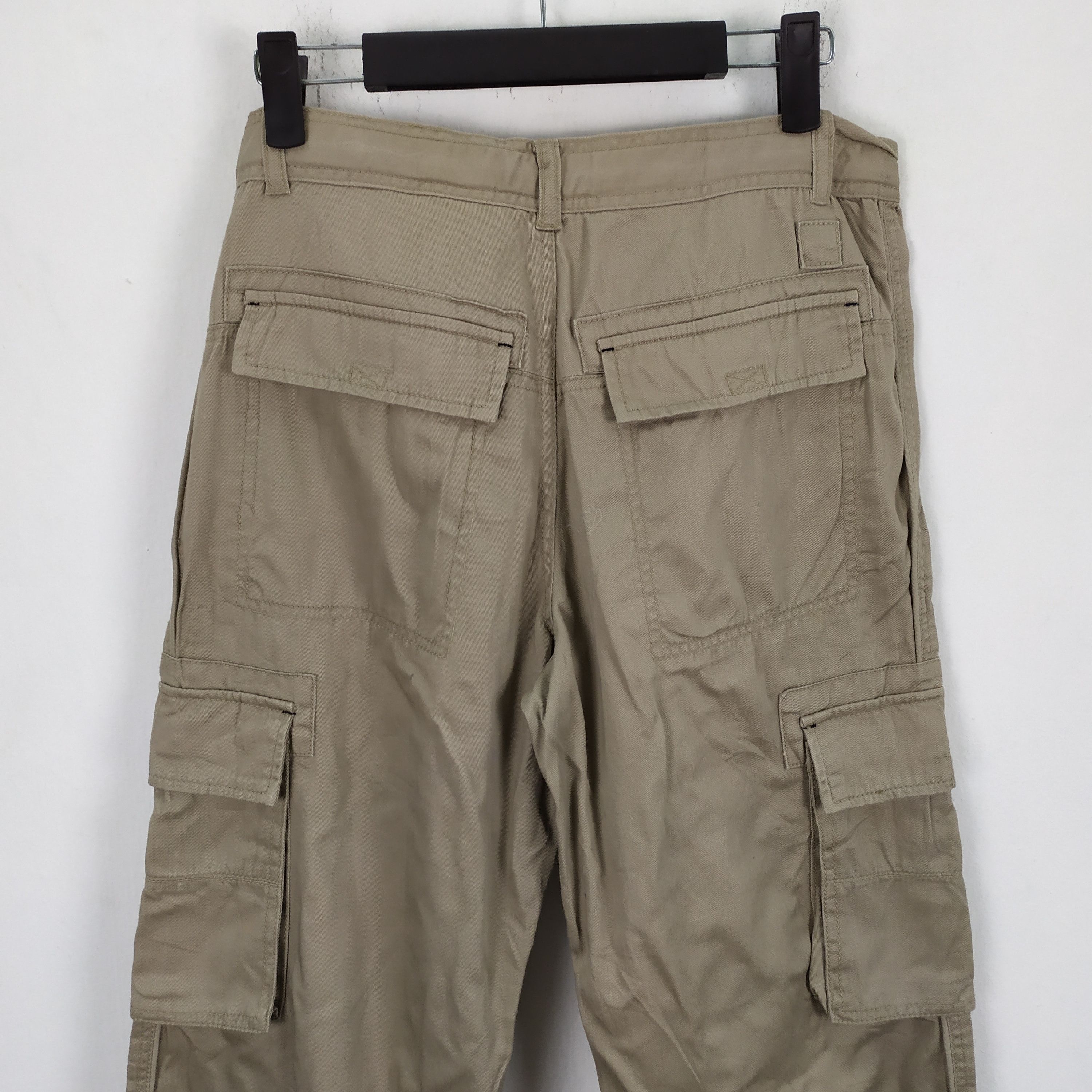 Japanese Brand STAN LOPER BAGGY CARGO PANTS Size US 29 - 3 Thumbnail