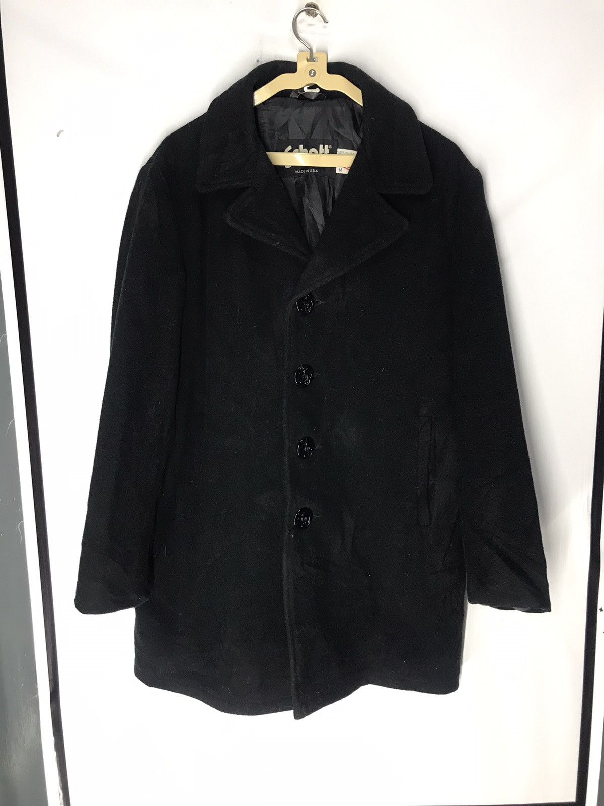Schott × Vintage Schott wool long jacket coat made in usa Size US M / EU 48-50 / 2 - 8 Thumbnail