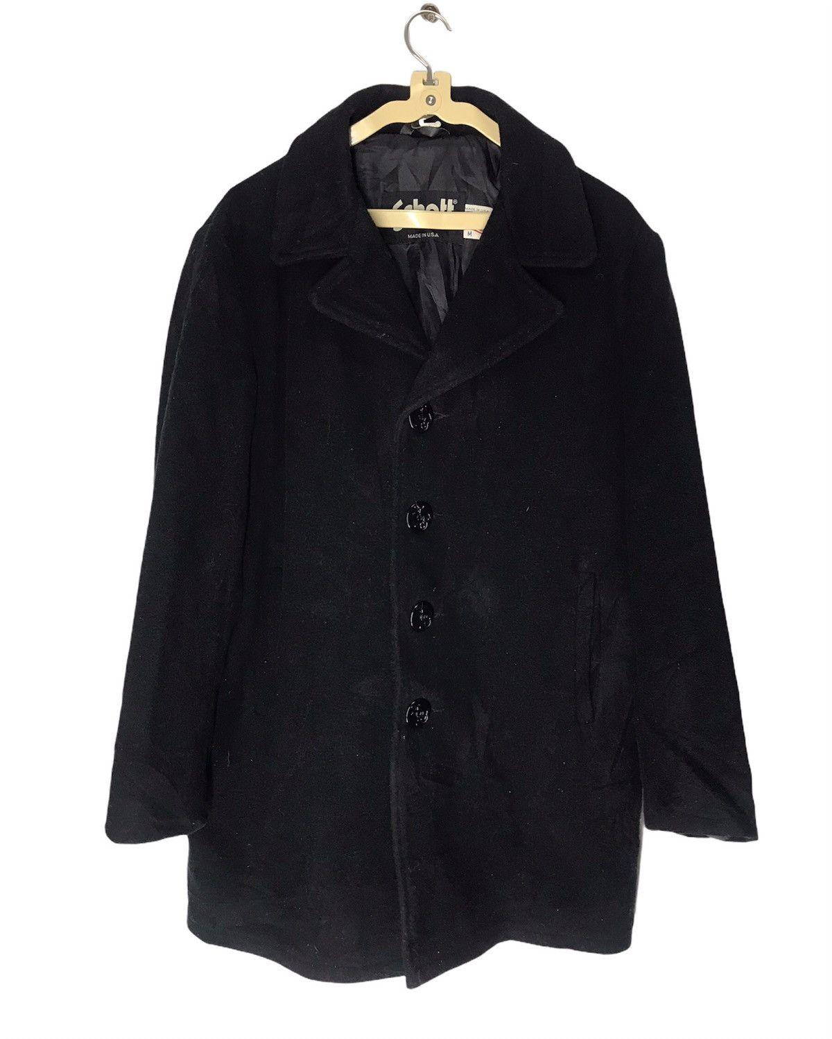 Schott × Vintage Schott wool long jacket coat made in usa Size US M / EU 48-50 / 2 - 1 Thumbnail
