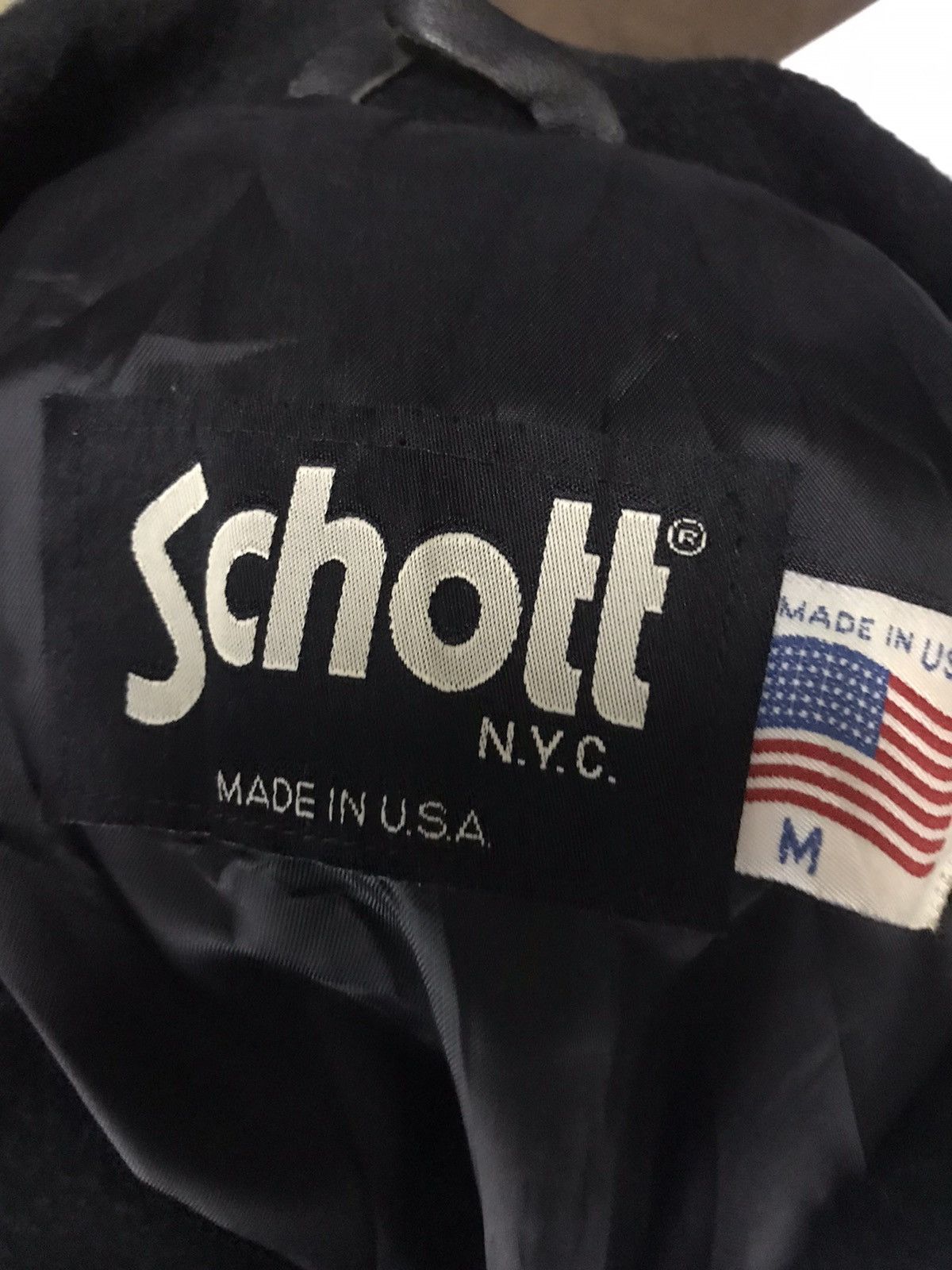 Schott × Vintage Schott wool long jacket coat made in usa Size US M / EU 48-50 / 2 - 4 Thumbnail