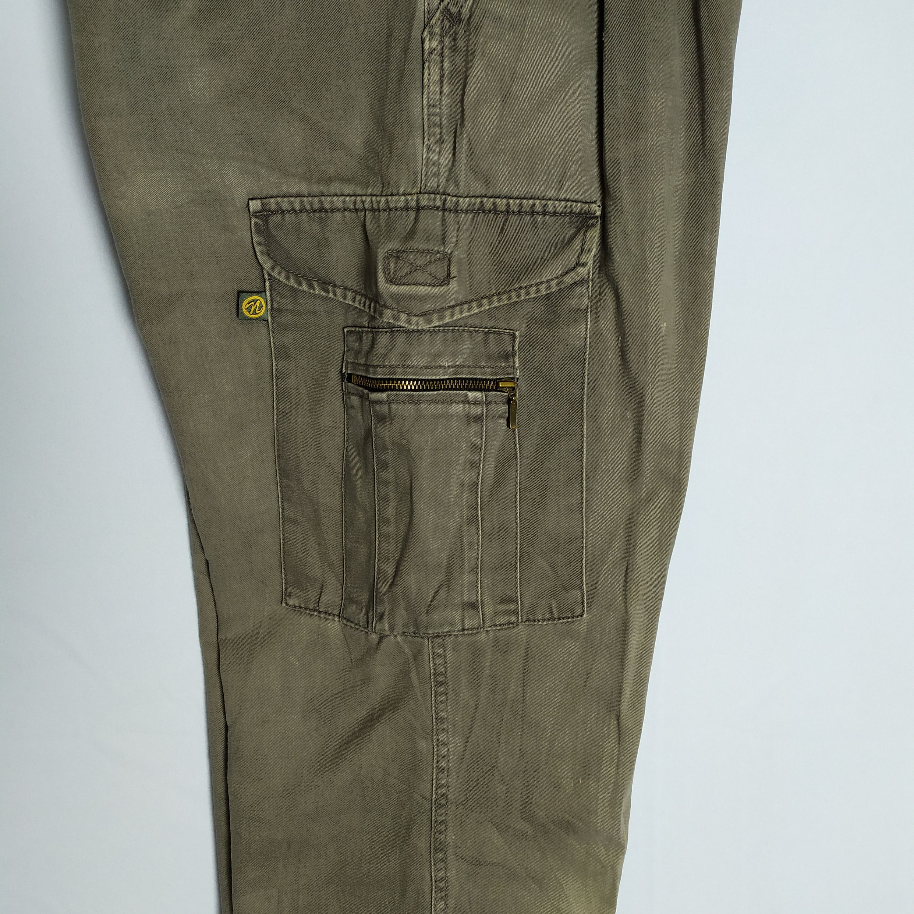 Japanese Brand UNIVERSAL STREETWEAR FADED COLOR CARGO PANTS Size US 30 / EU 46 - 12 Thumbnail