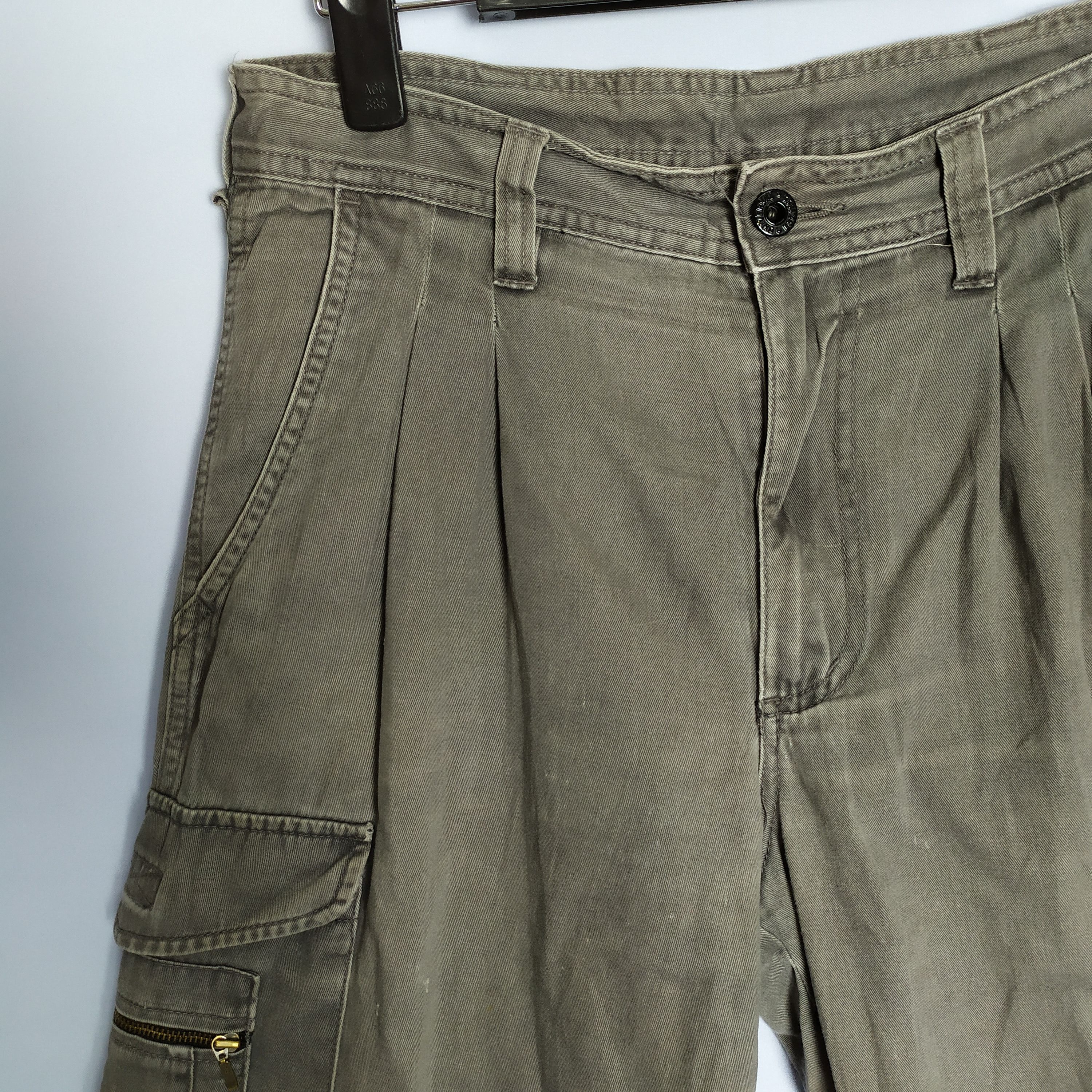 Japanese Brand UNIVERSAL STREETWEAR FADED COLOR CARGO PANTS Size US 30 / EU 46 - 3 Thumbnail