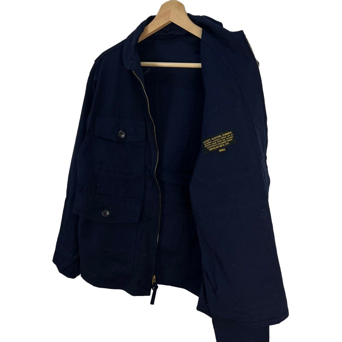 Vintage VINTAGE AVIATOR SUMMER BUAERO US NAVY SPEC BUZZ RICKSONS Size US S / EU 44-46 / 1 - 8 Thumbnail