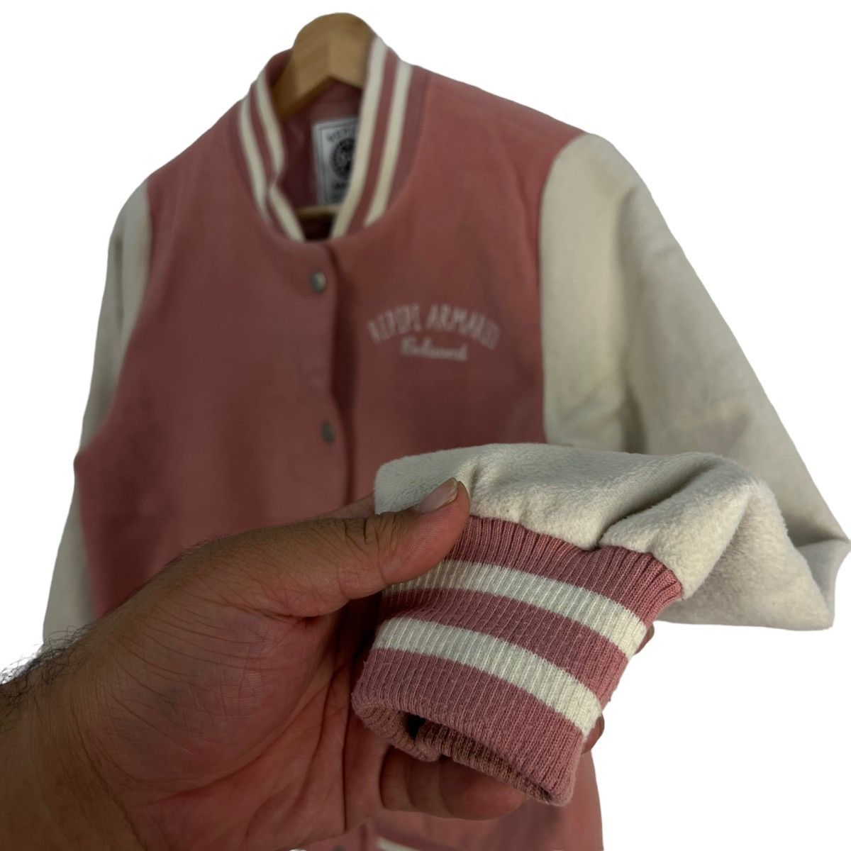 Japanese Brand VINTAGE VARSITY JACKET REPIPI ARMARIO JAPAN BIG LOGO Size US M / EU 48-50 / 2 - 6 Thumbnail