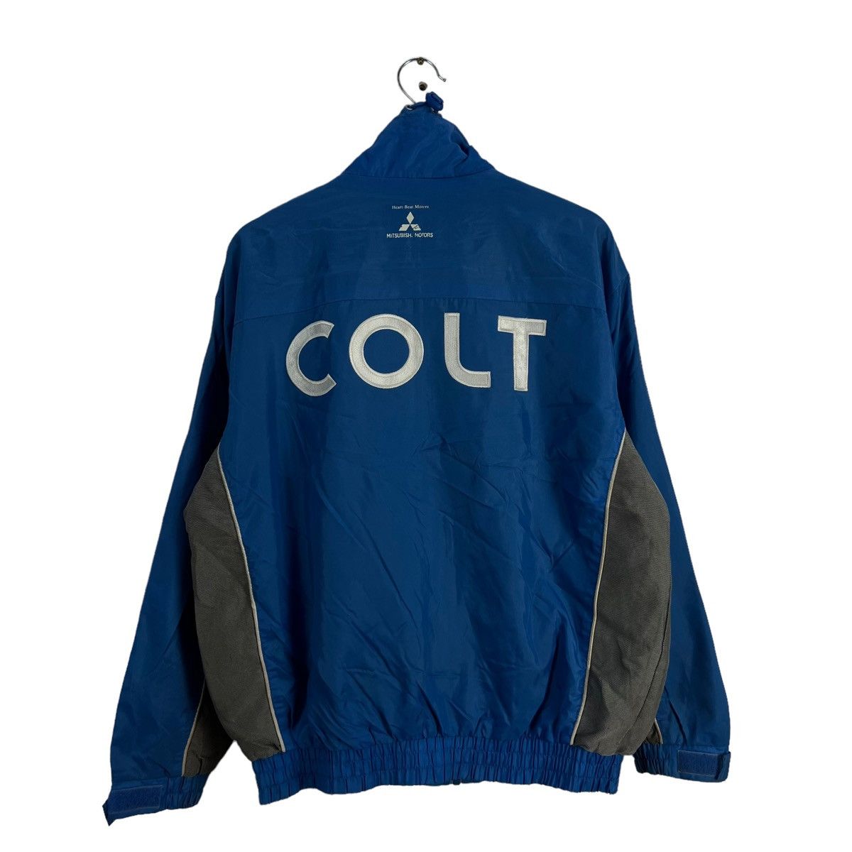 Japanese Brand VINTAGE COLT MITSUBISH. MITOR WORKERS WEAR BIG LOGO JACKET Size US L / EU 52-54 / 3 - 2 Thumbnail