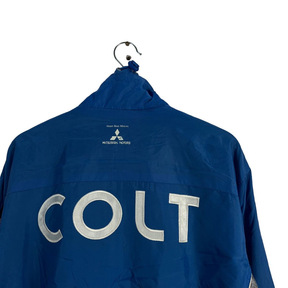 Japanese Brand VINTAGE COLT MITSUBISH. MITOR WORKERS WEAR BIG LOGO JACKET Size US L / EU 52-54 / 3 - 5 Thumbnail