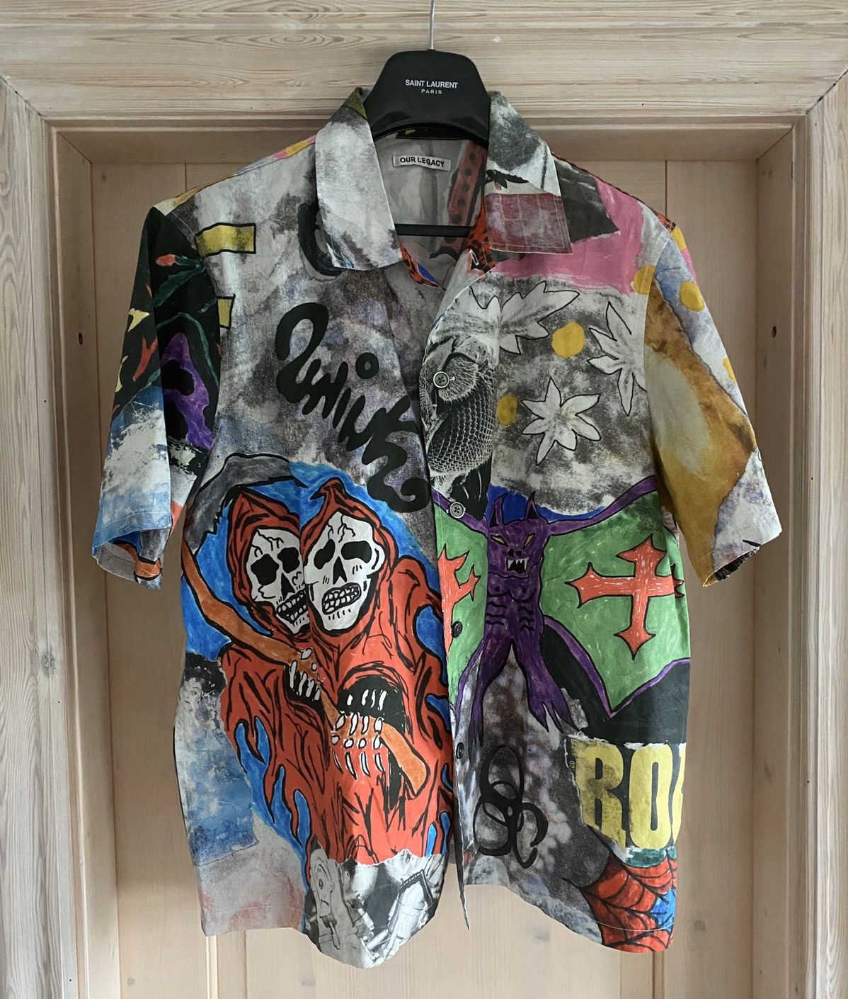 Our Legacy Skeleton Short Sleeve Shirt Size US M / EU 48-50 / 2 - 1 Thumbnail
