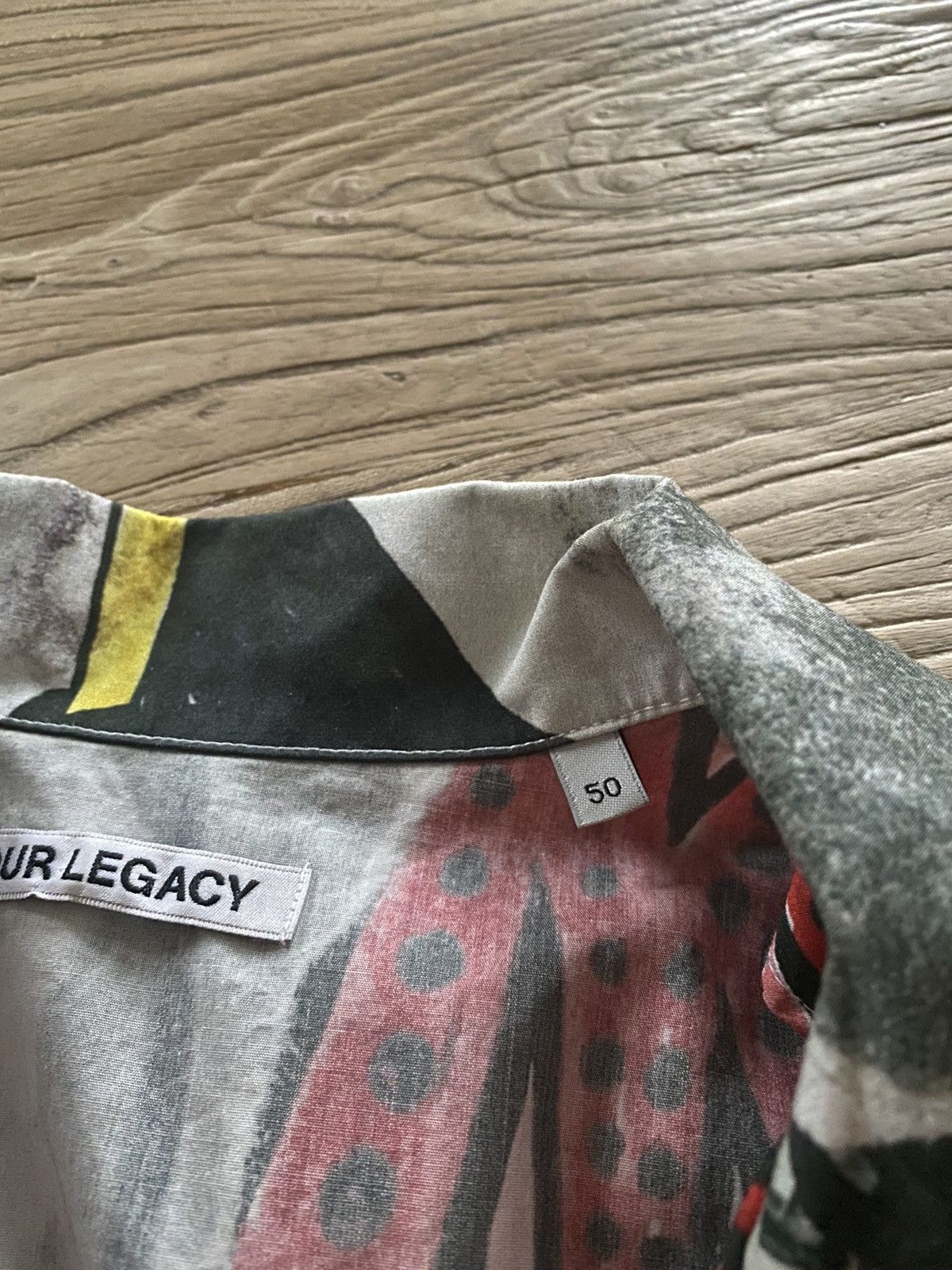 Our Legacy Skeleton Short Sleeve Shirt Size US M / EU 48-50 / 2 - 7 Thumbnail