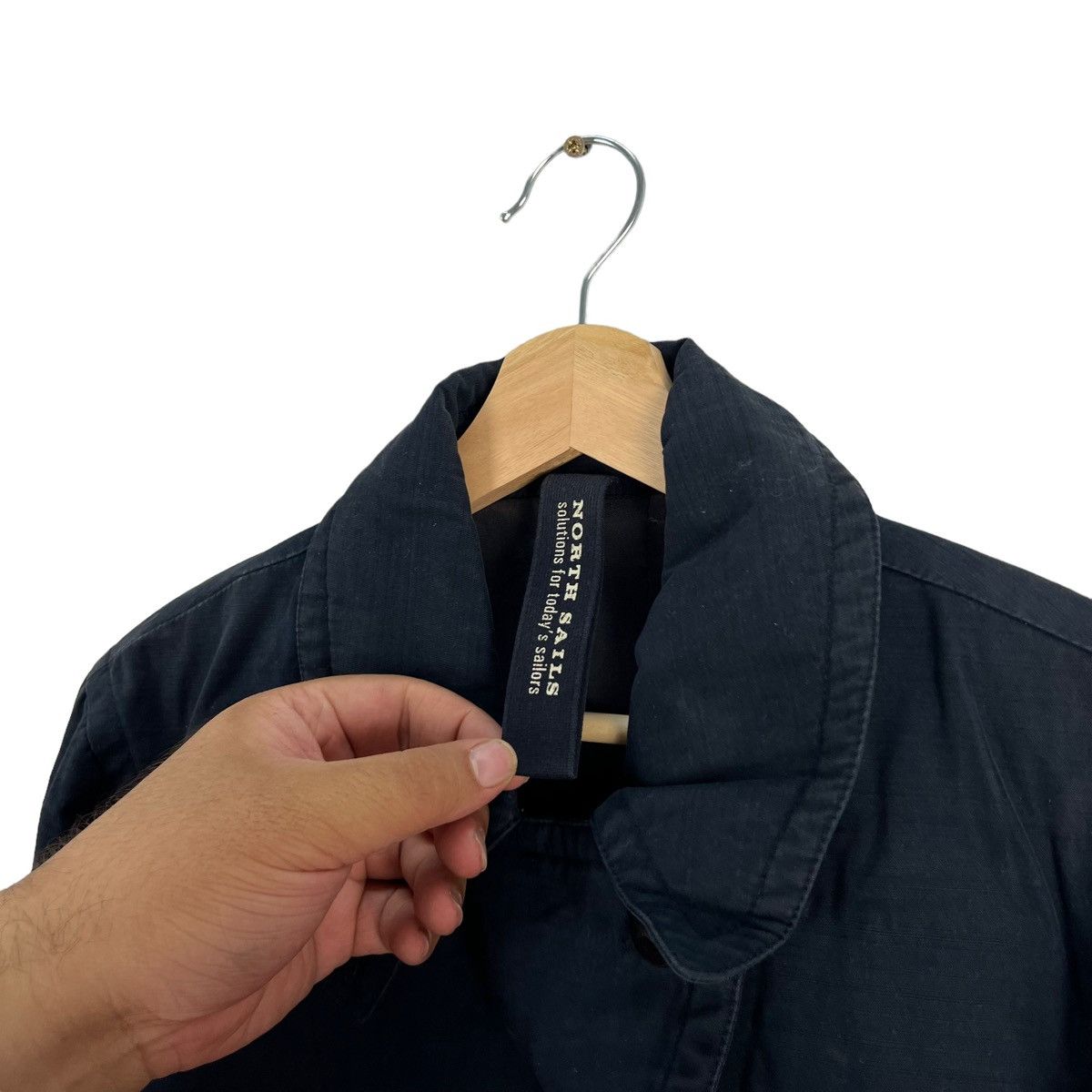 Japanese Brand VINTAGE NORTH SAILS MULTI POCKET CARGO JACKET INSPECTOR Size US M / EU 48-50 / 2 - 8 Thumbnail
